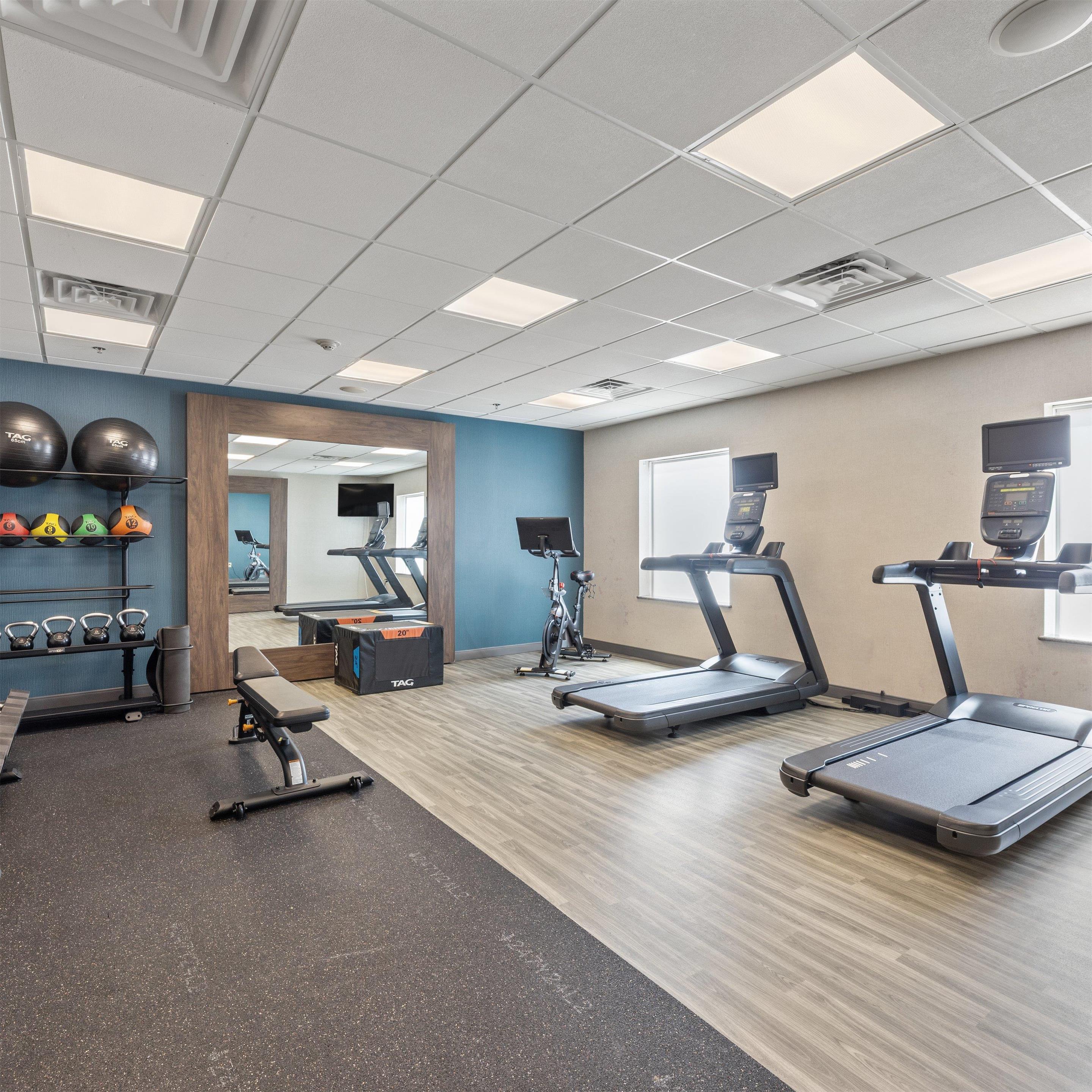 Health club fitness center gym