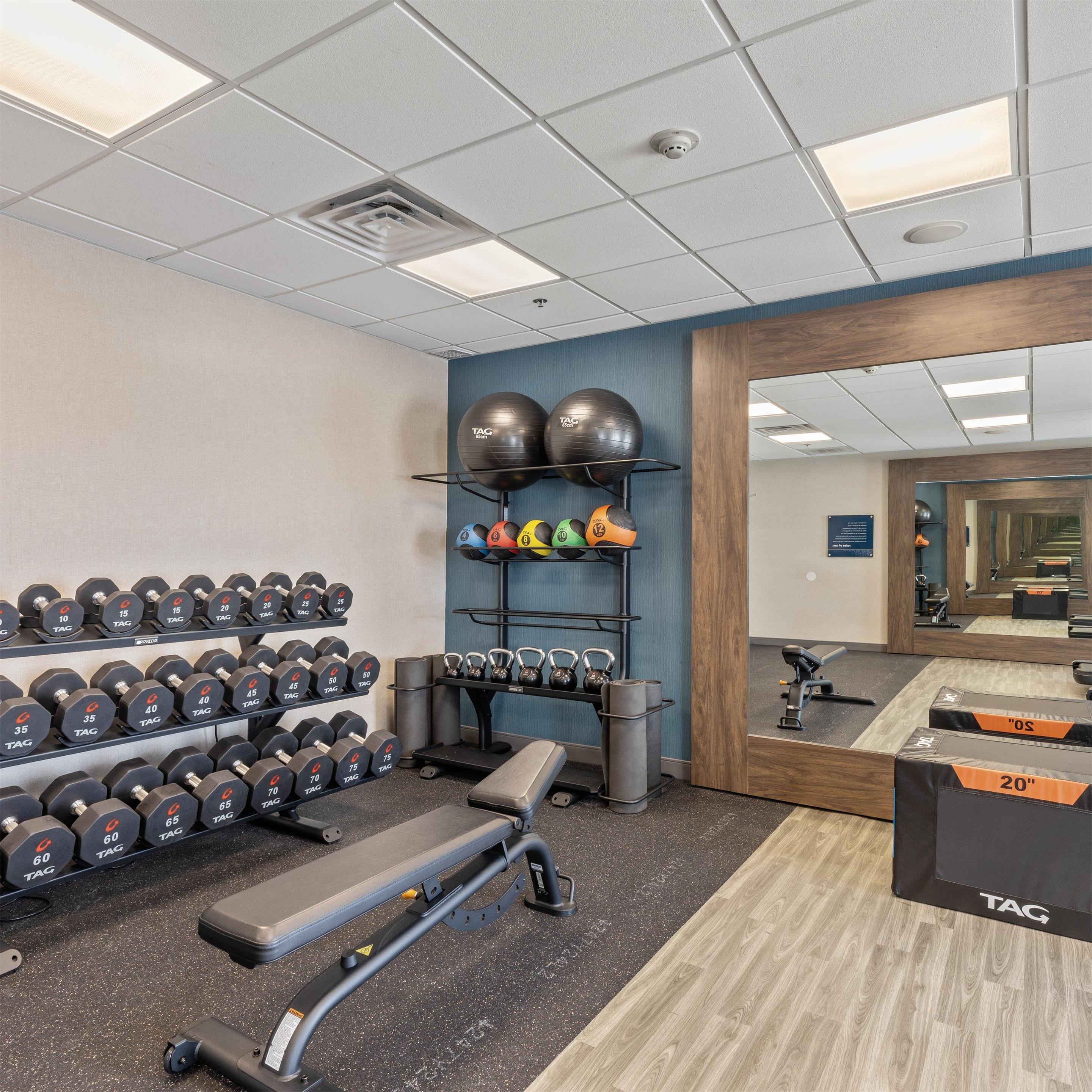 Health club fitness center gym
