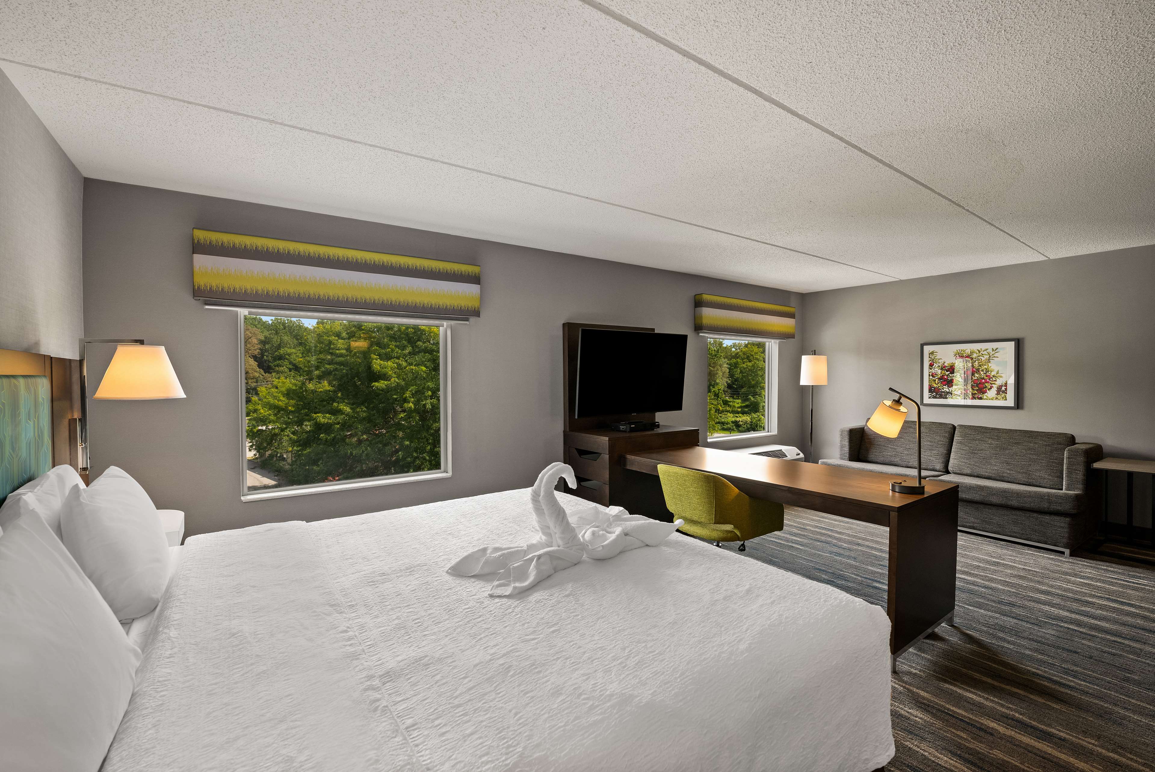 Hampton Inn & Suites by Hilton Poughkeepsie Room Type - 1KNG STUDIO SOFABED NOSMOK
