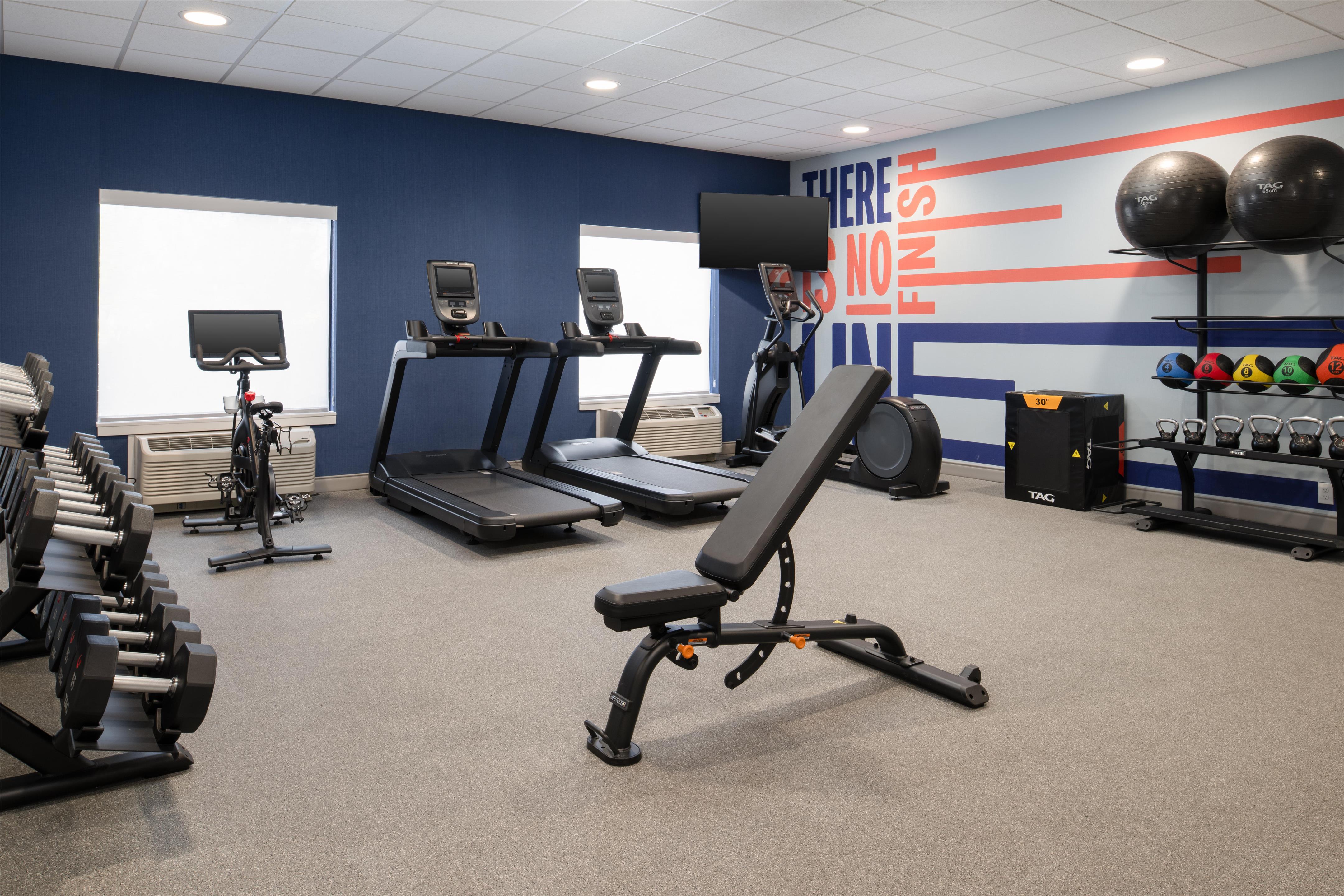 Health club fitness center gym | Hampton Inn & Suites Prescott Valley