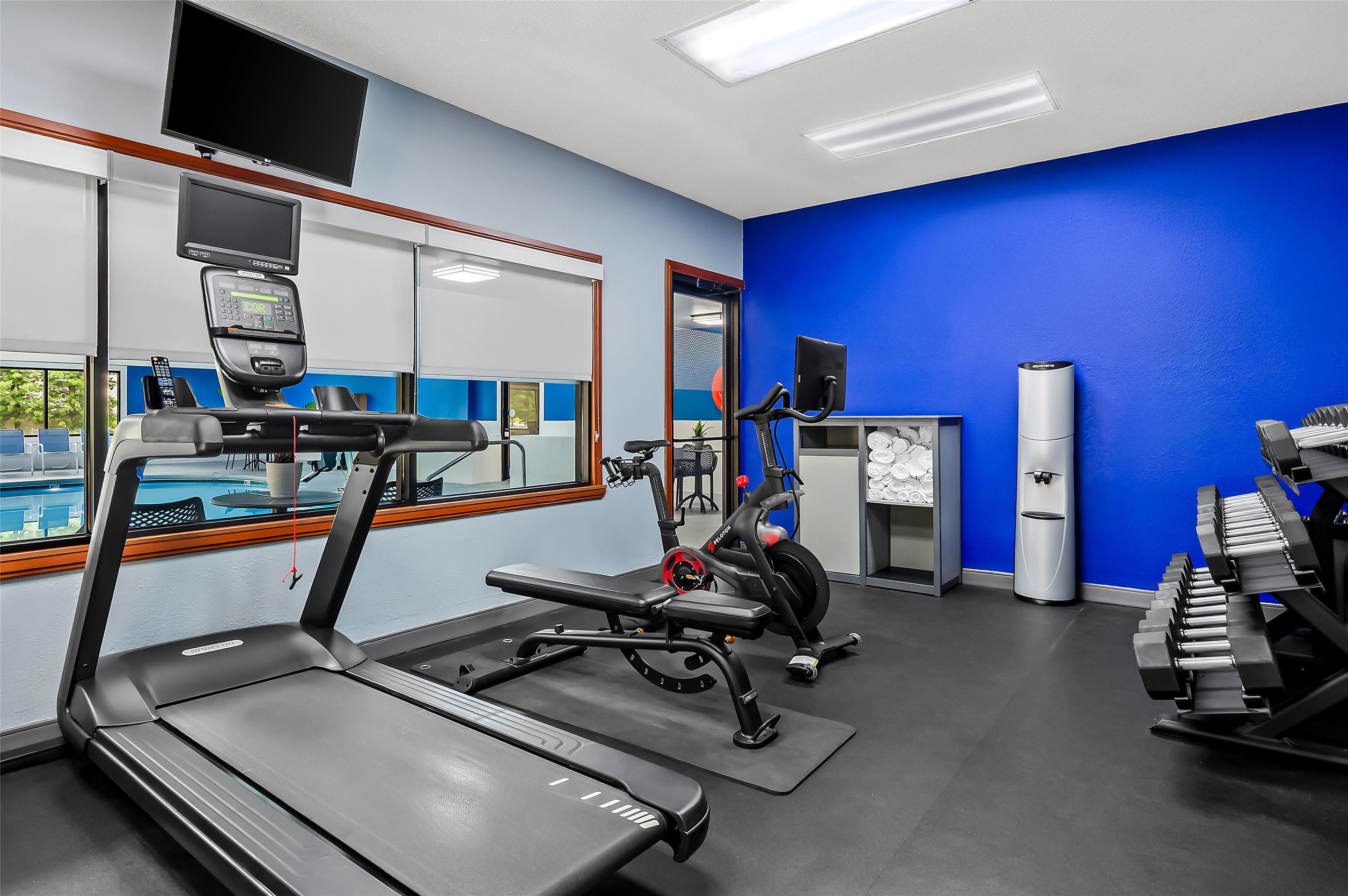 Health club fitness center gym