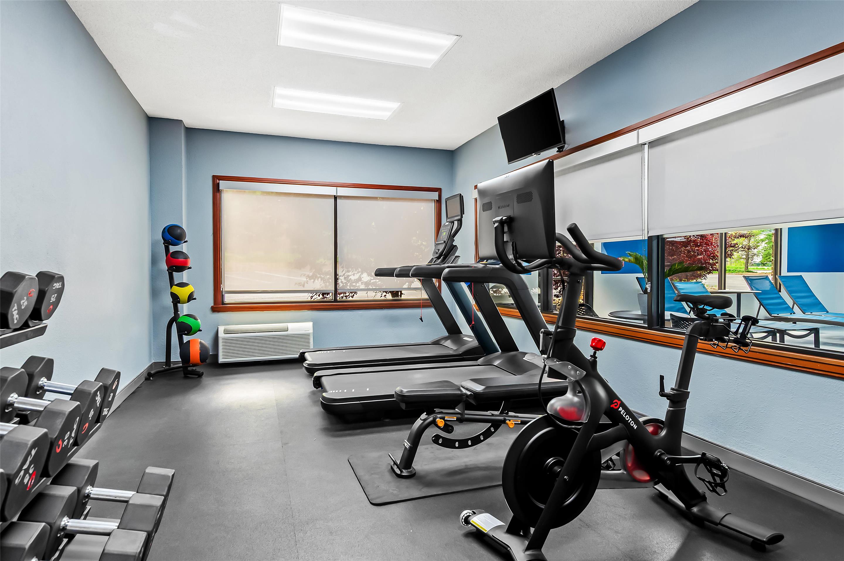 Health club fitness center gym