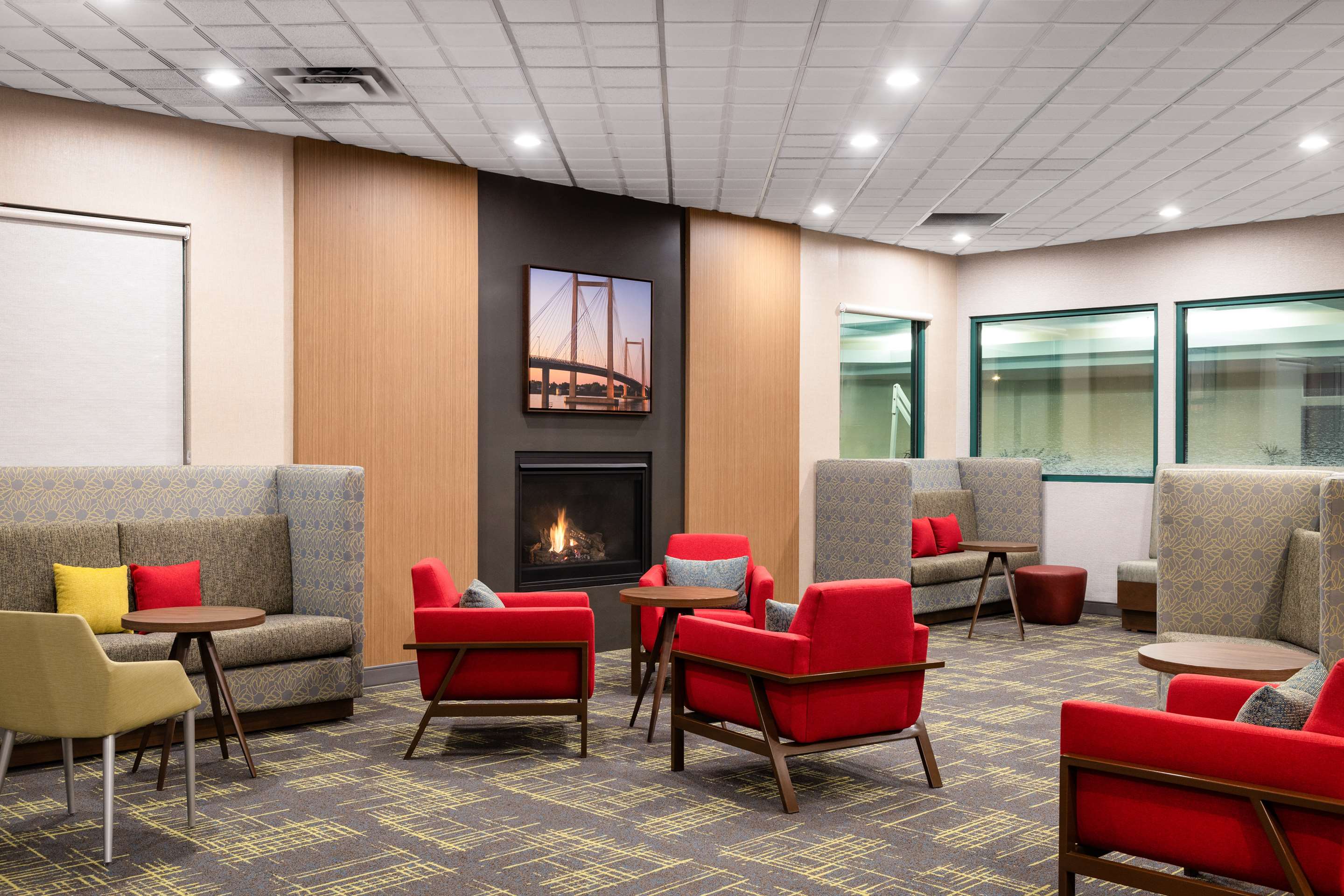 Lobby | Hampton Inn Richland/Tri-Cities