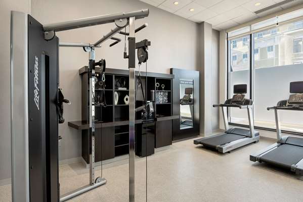 Fitness/ Exercise Room - Hampton Inn & Suites Downtown Portsmouth