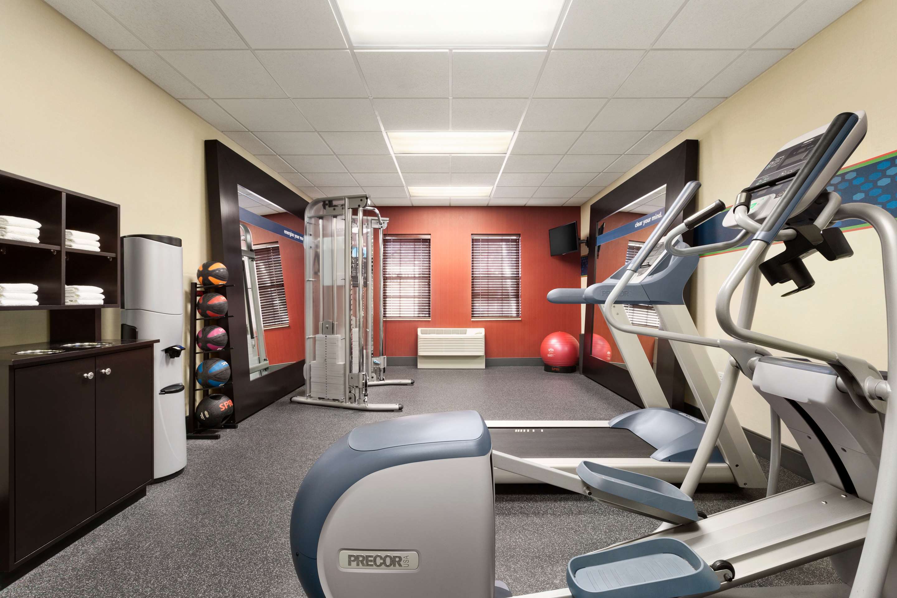 Health club fitness center gym