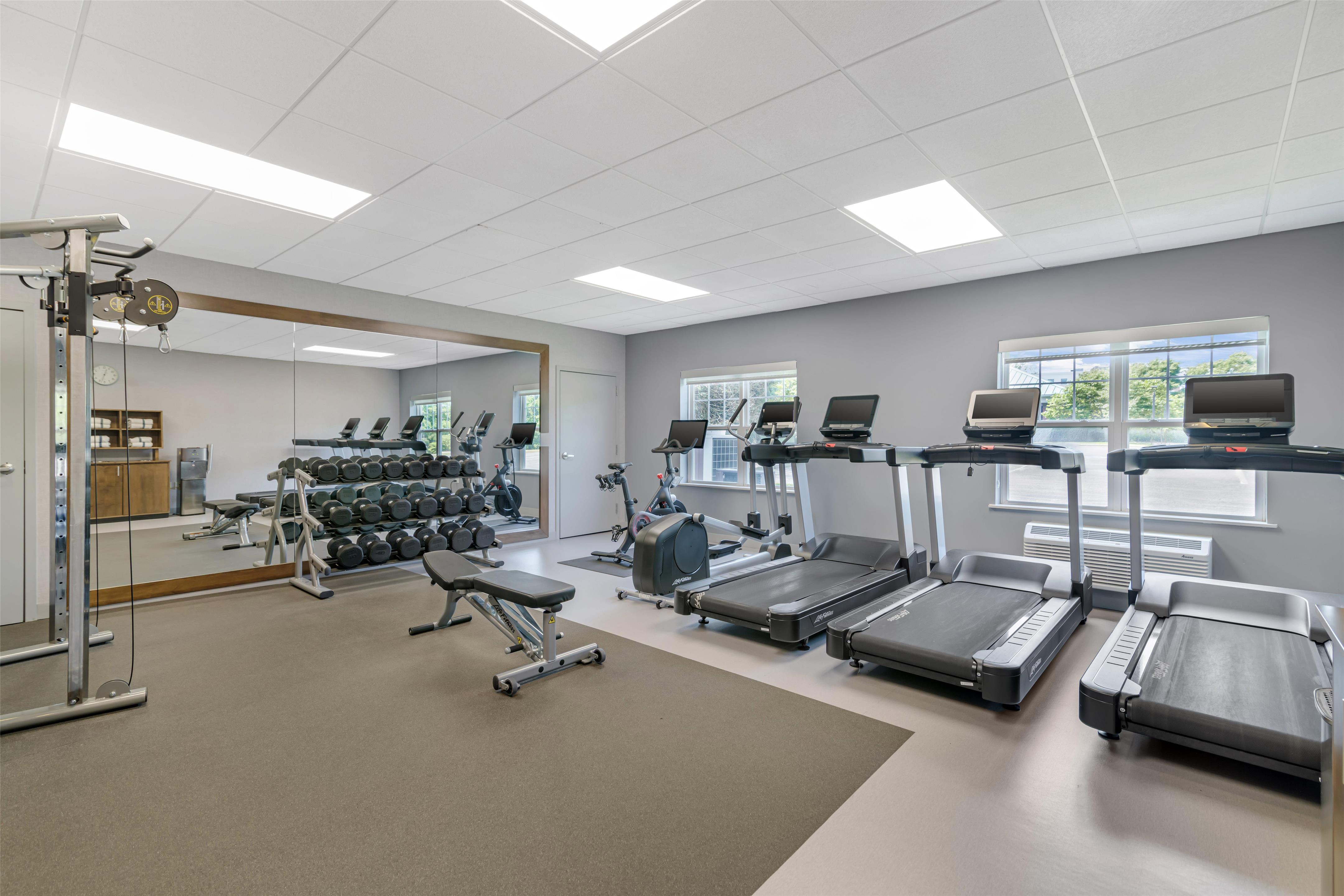 Health club fitness center gym