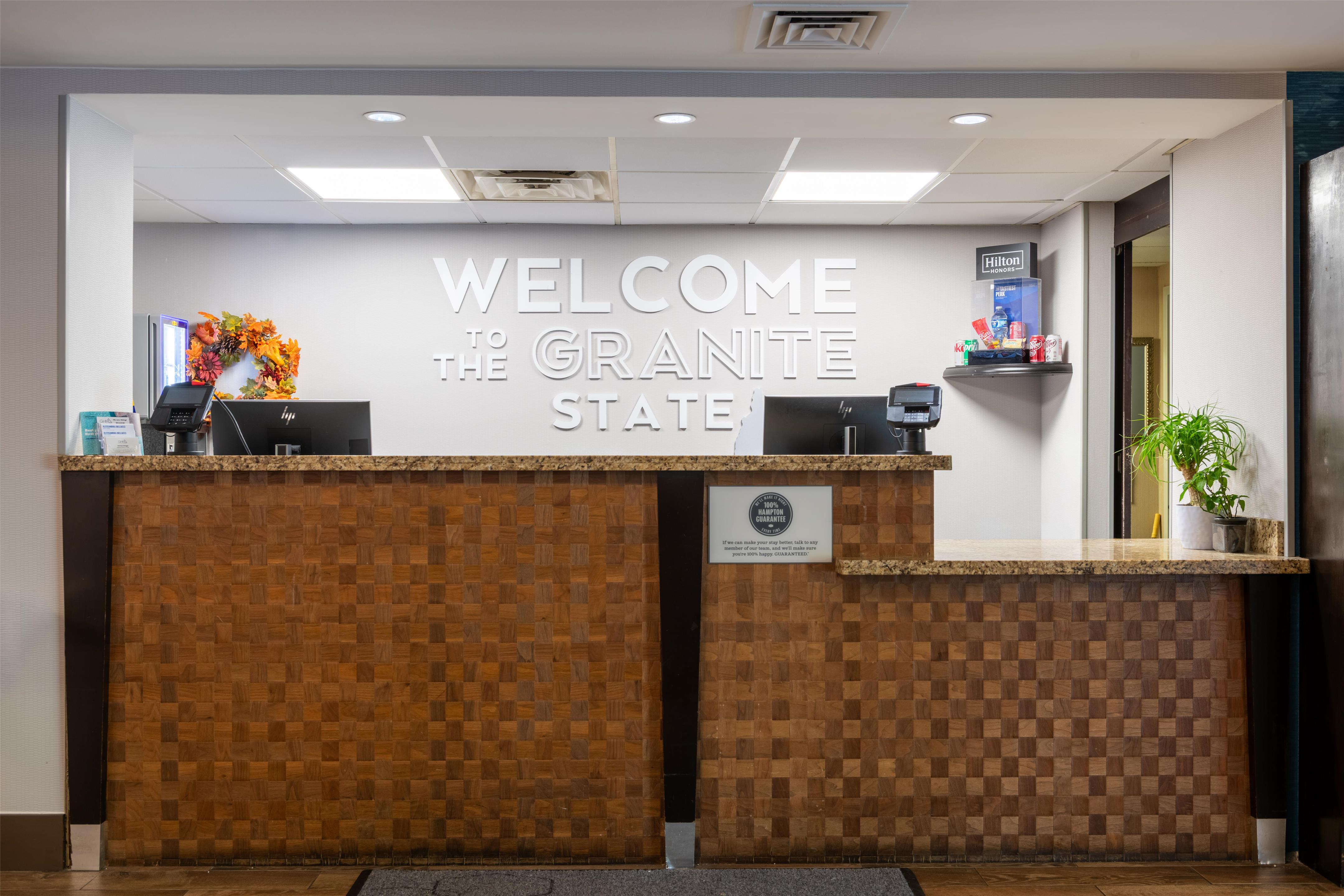 Reception | Hampton Inn Portsmouth Central