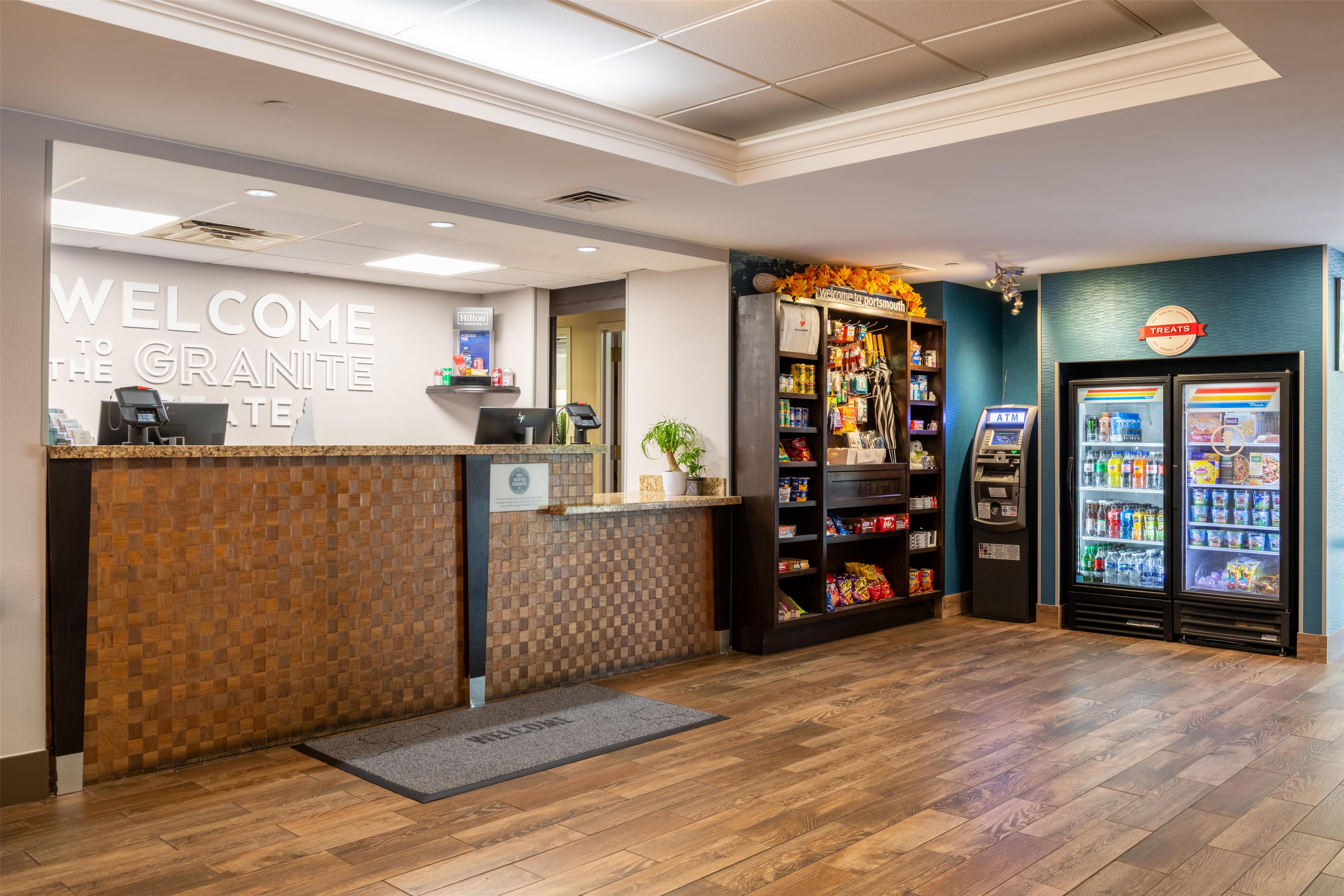 Reception | Hampton Inn Portsmouth Central
