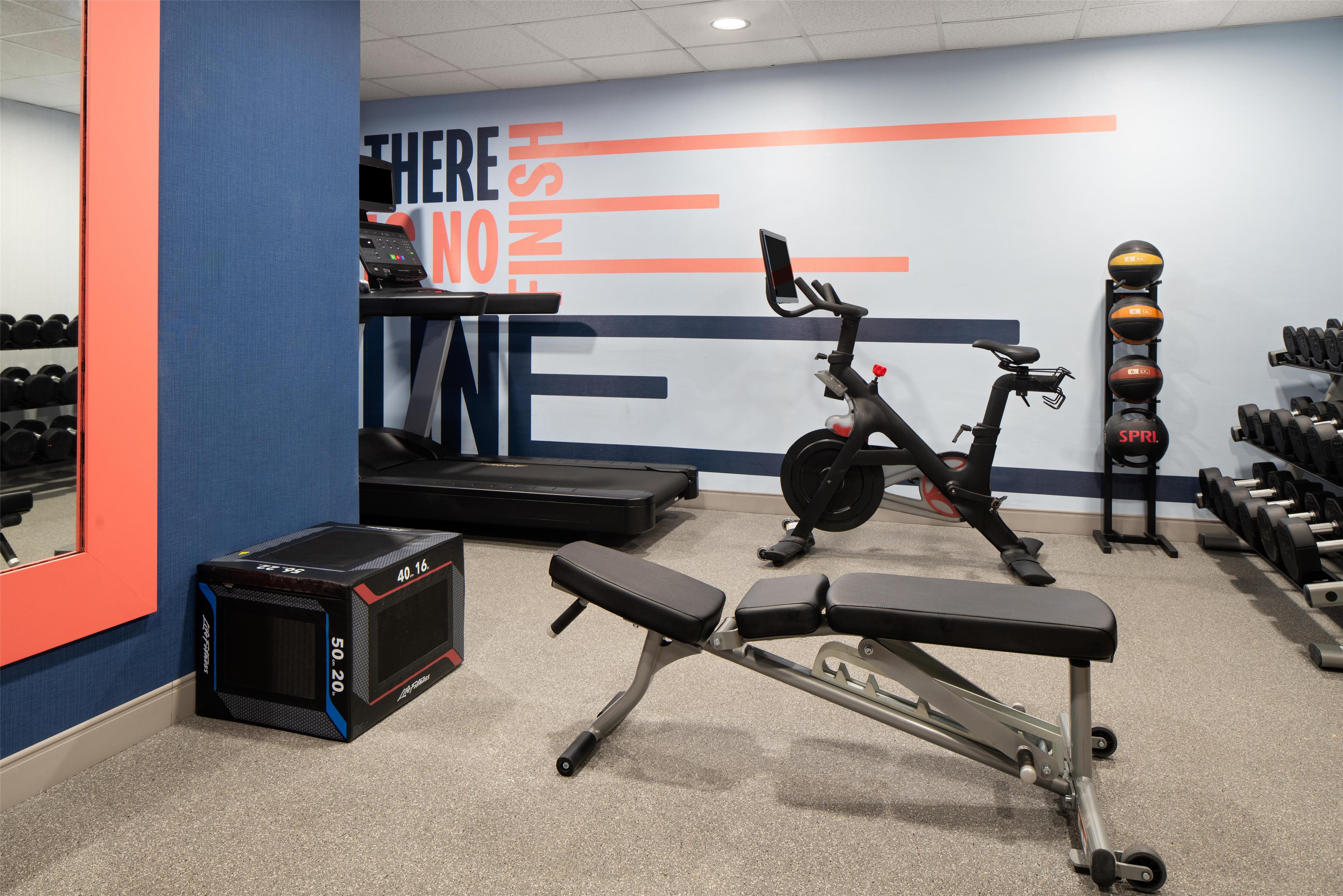 Health club fitness center gym | Hampton Inn by Hilton Hopewell Fort Gregg-Adams