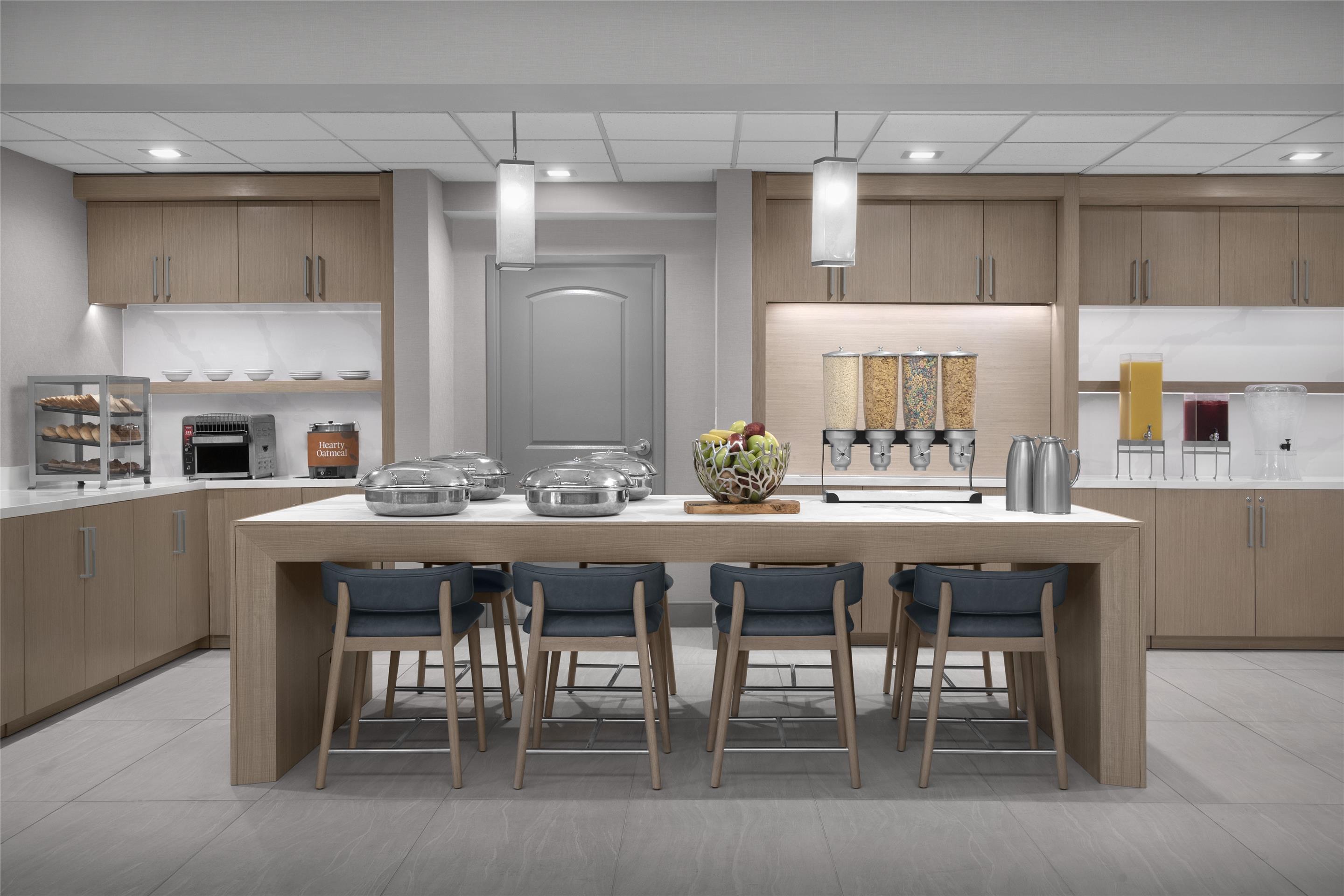 Breakfast Area | Homewood Suites by Hilton Princeton