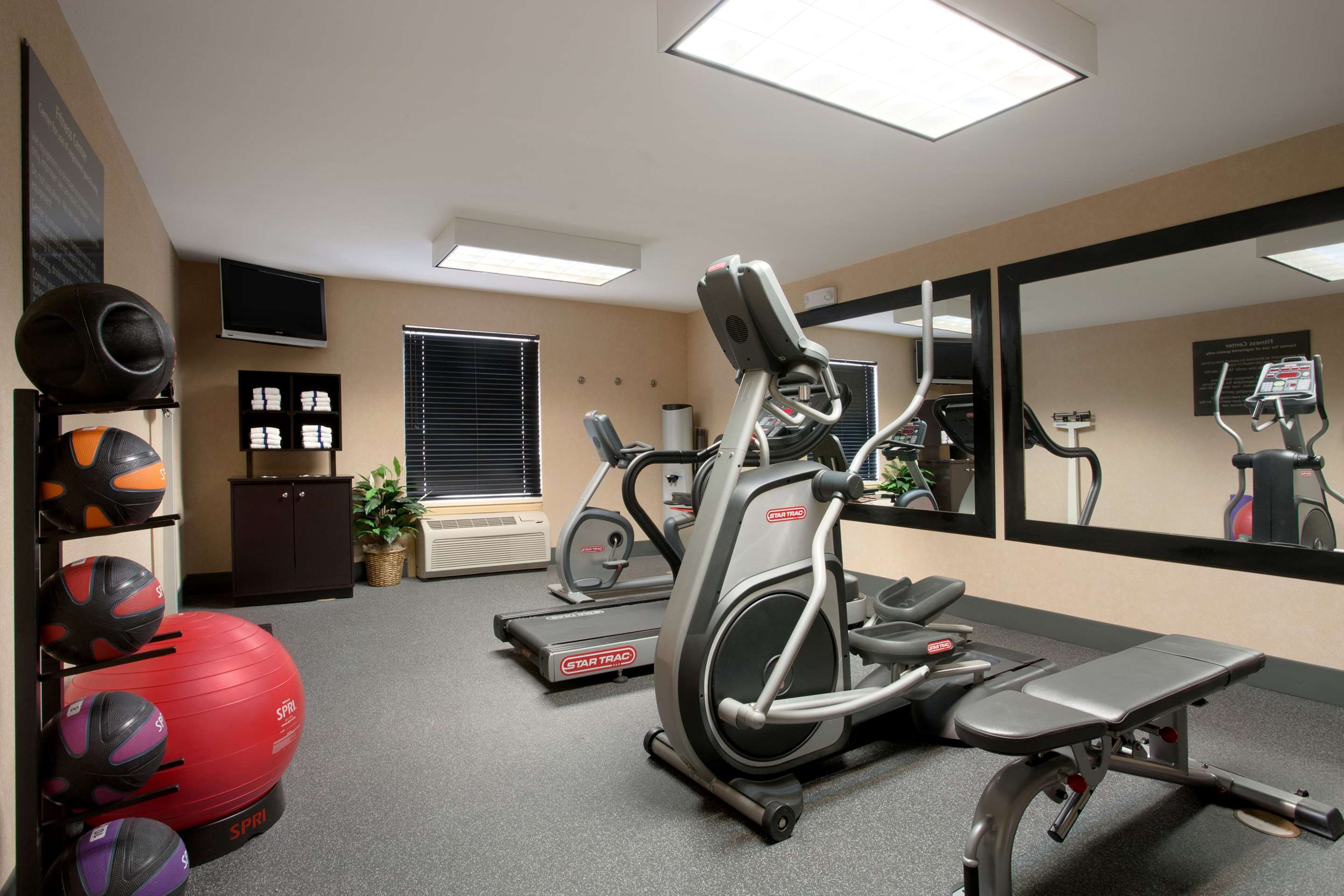 Health club fitness center gym