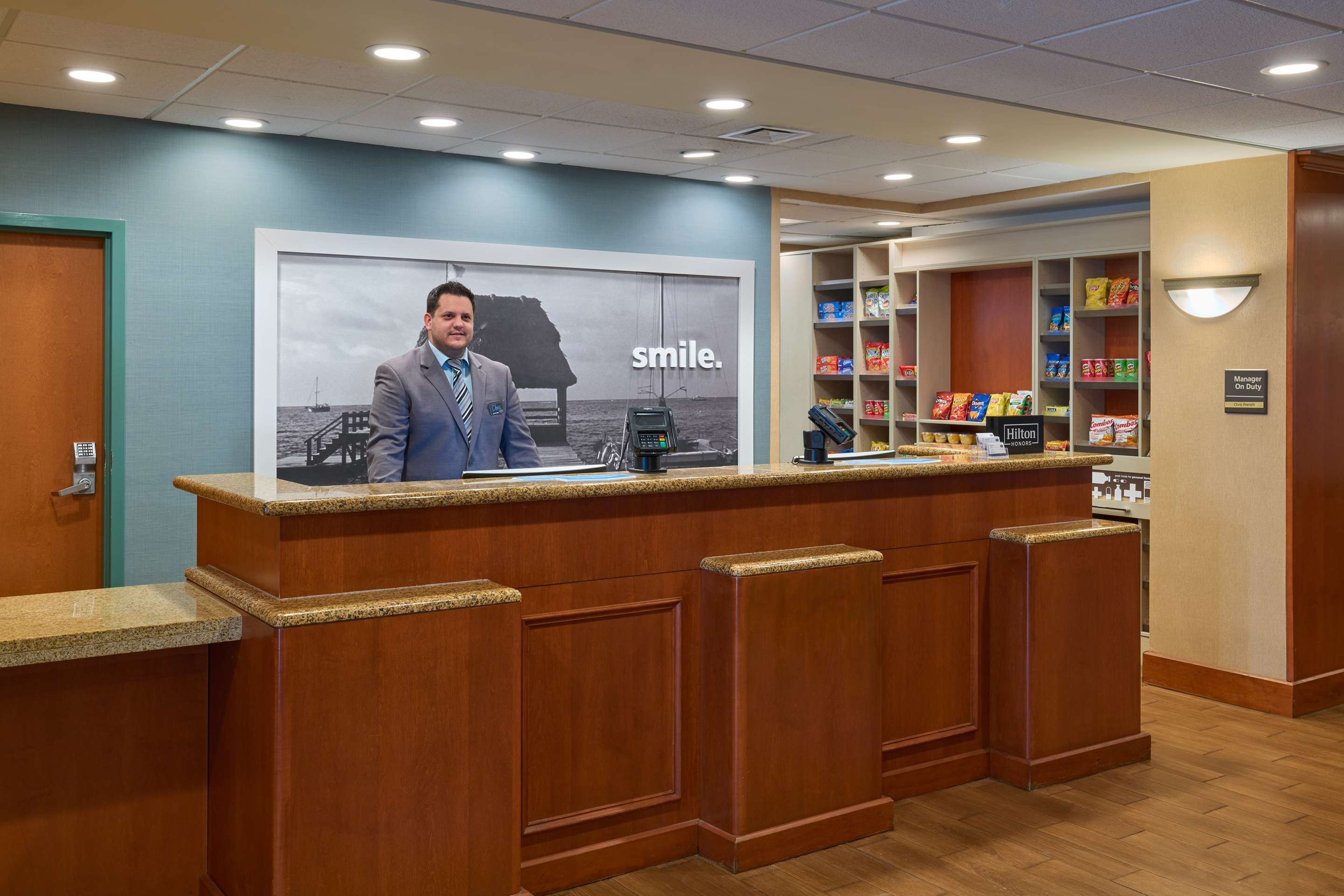 Reception | Hampton Inn & Suites Providence/Smithfield