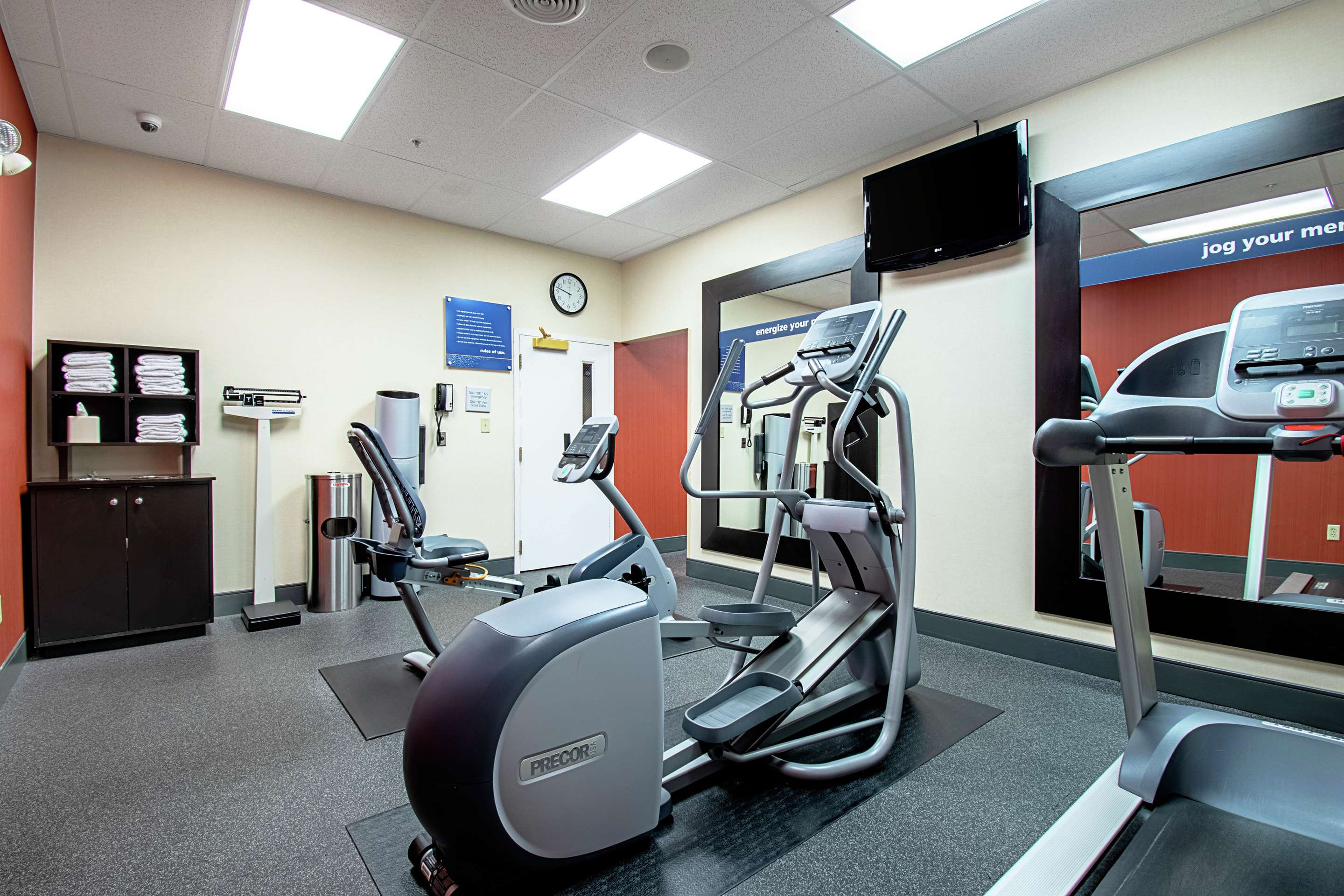 Health club fitness center gym