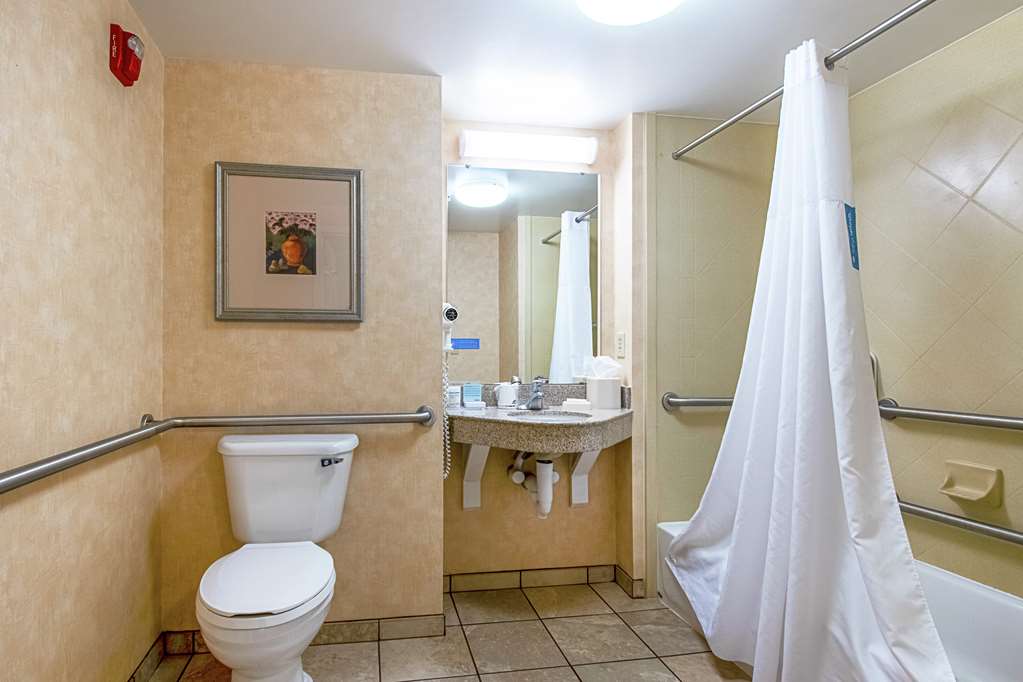 Hampton Inn Pine Grove, PA-guestroom-Guest Room,Bathroom,On-Site.jpg