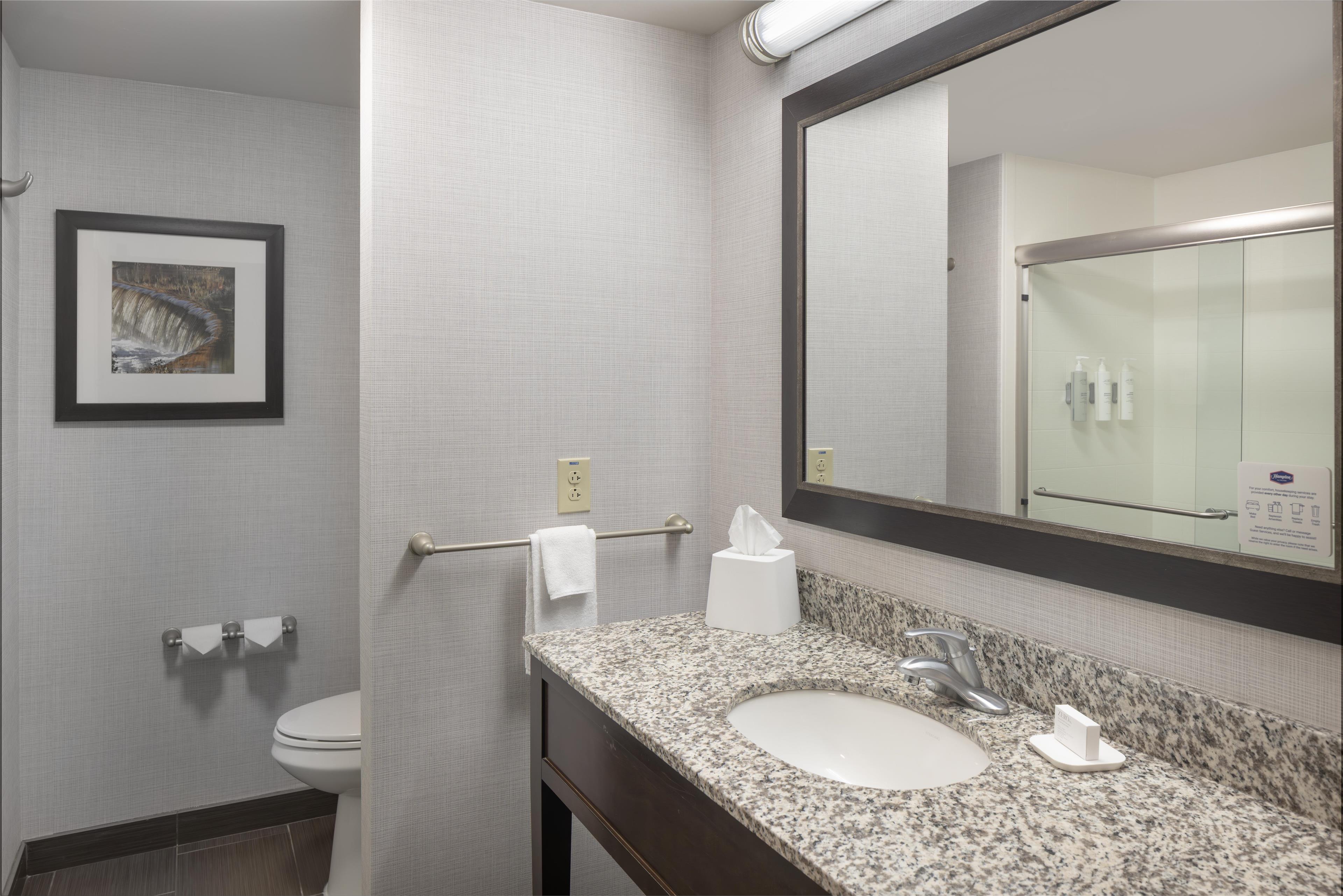 Hampton Inn by Hilton Lewiston-Auburn Room Type - 1 KING MICROWV FRIDGE NS
