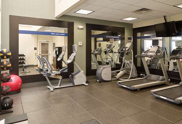Fitness/ Exercise Room - Hampton Inn Airport South Portland