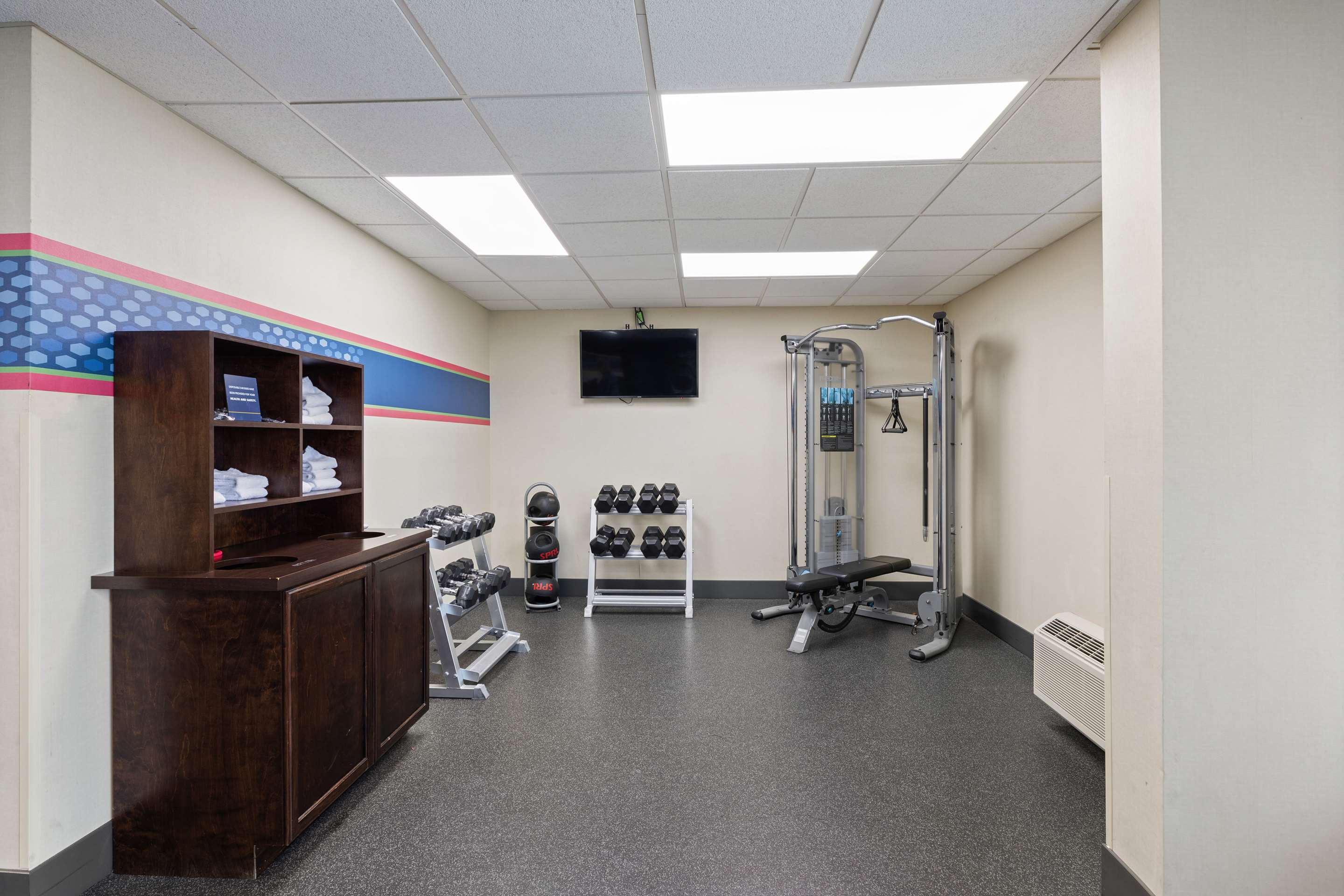 Health club fitness center gym | Hampton Inn Rock Hill