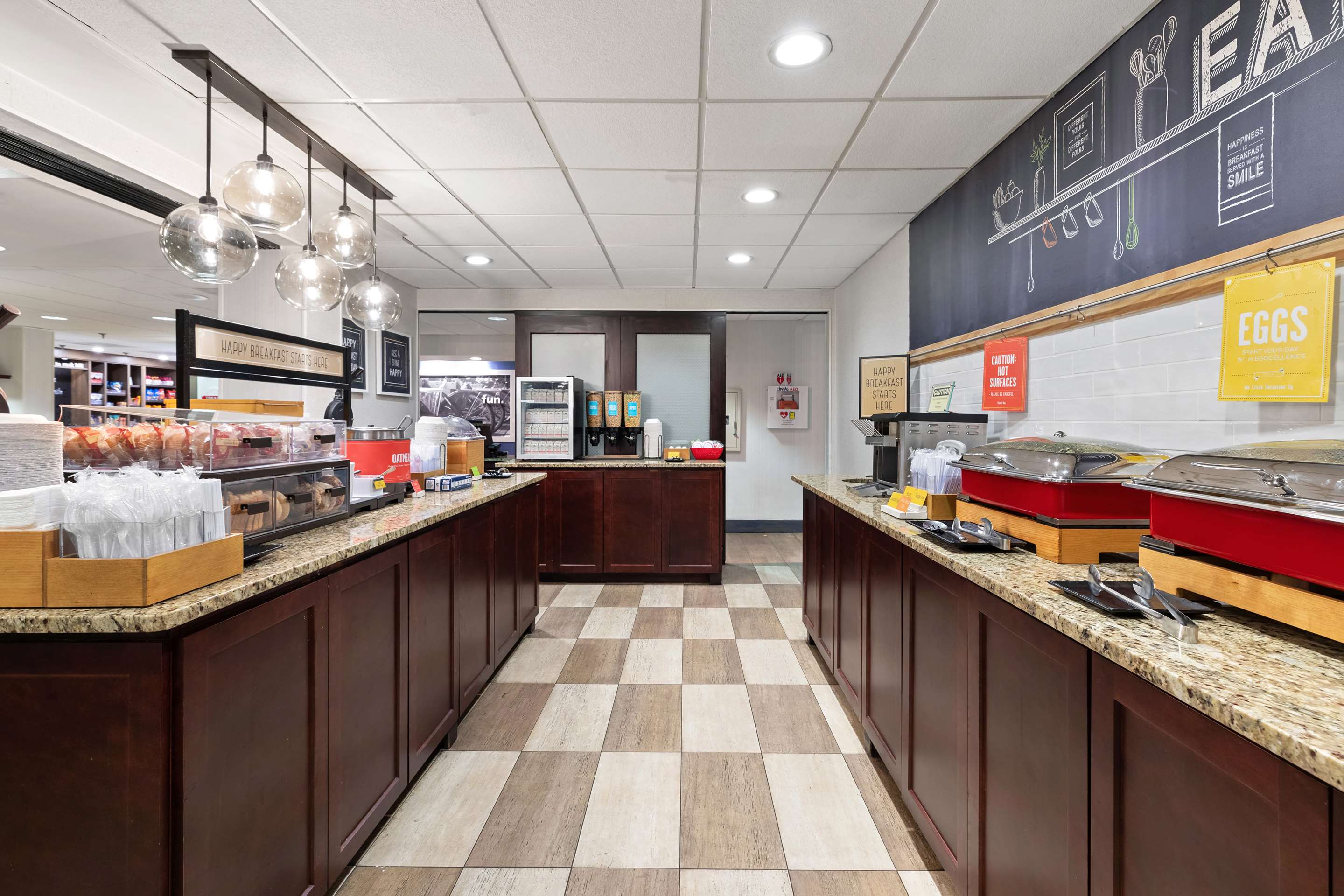 Breakfast Area | Hampton Inn Rock Hill