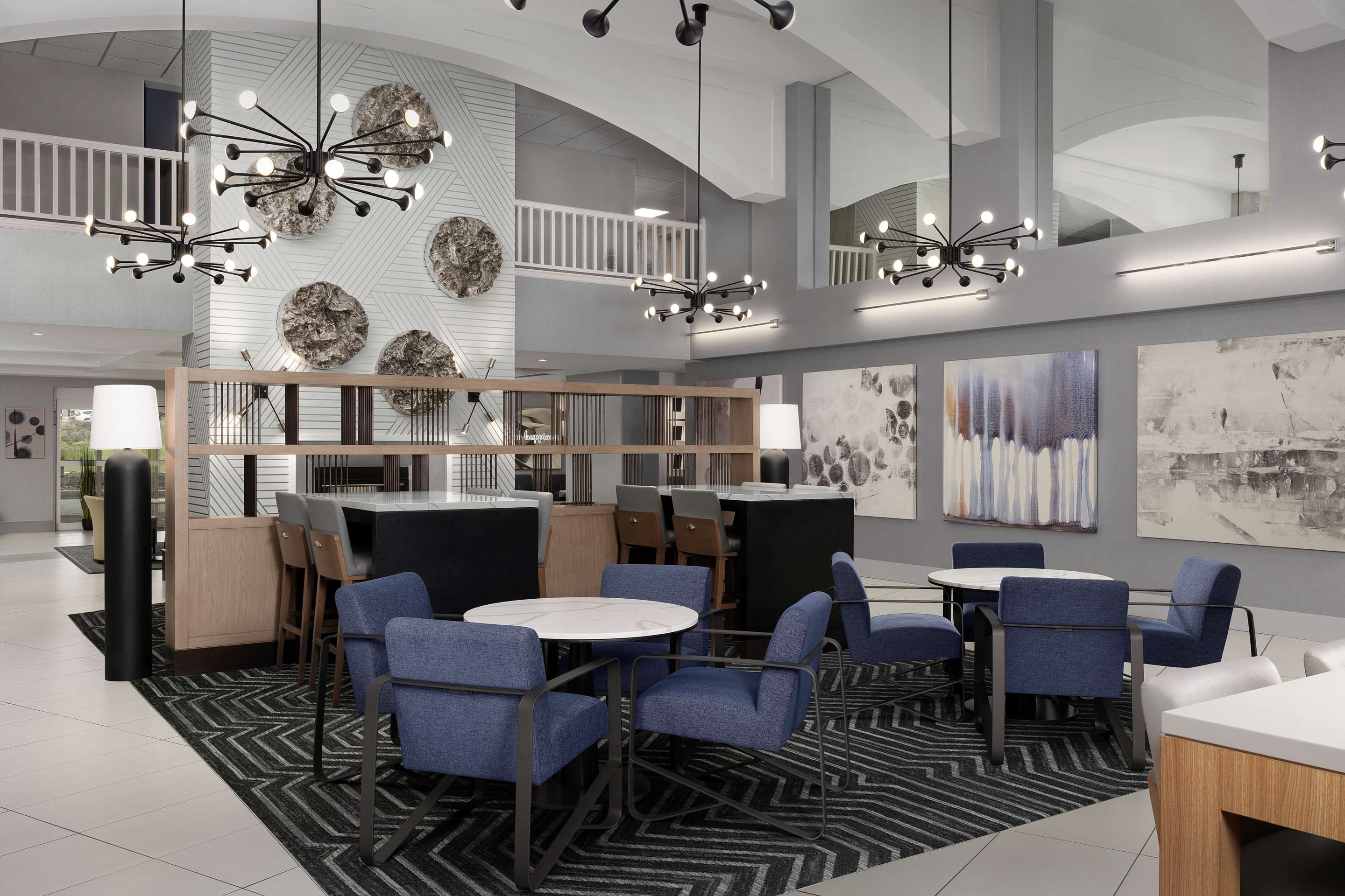 Lobby | Homewood Suites by Hilton Reading-Wyomissing