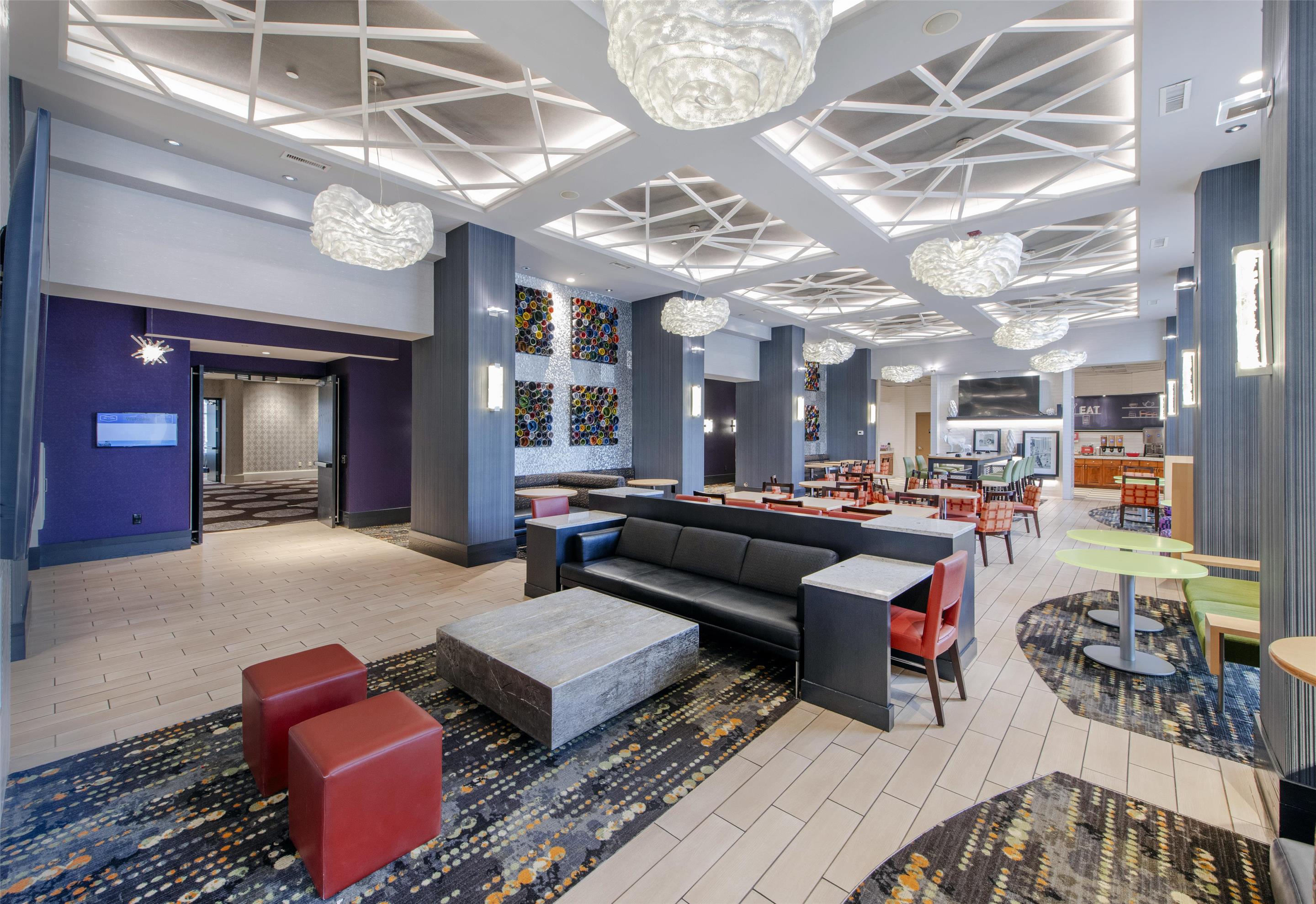 Lobby | Hampton Inn & Suites Raleigh-Durham Airport-Brier Creek
