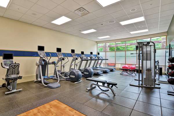 Fitness/ Exercise Room - Hampton Inn & Suites Crabtree Valley Raleigh - I-440, Exit 7
