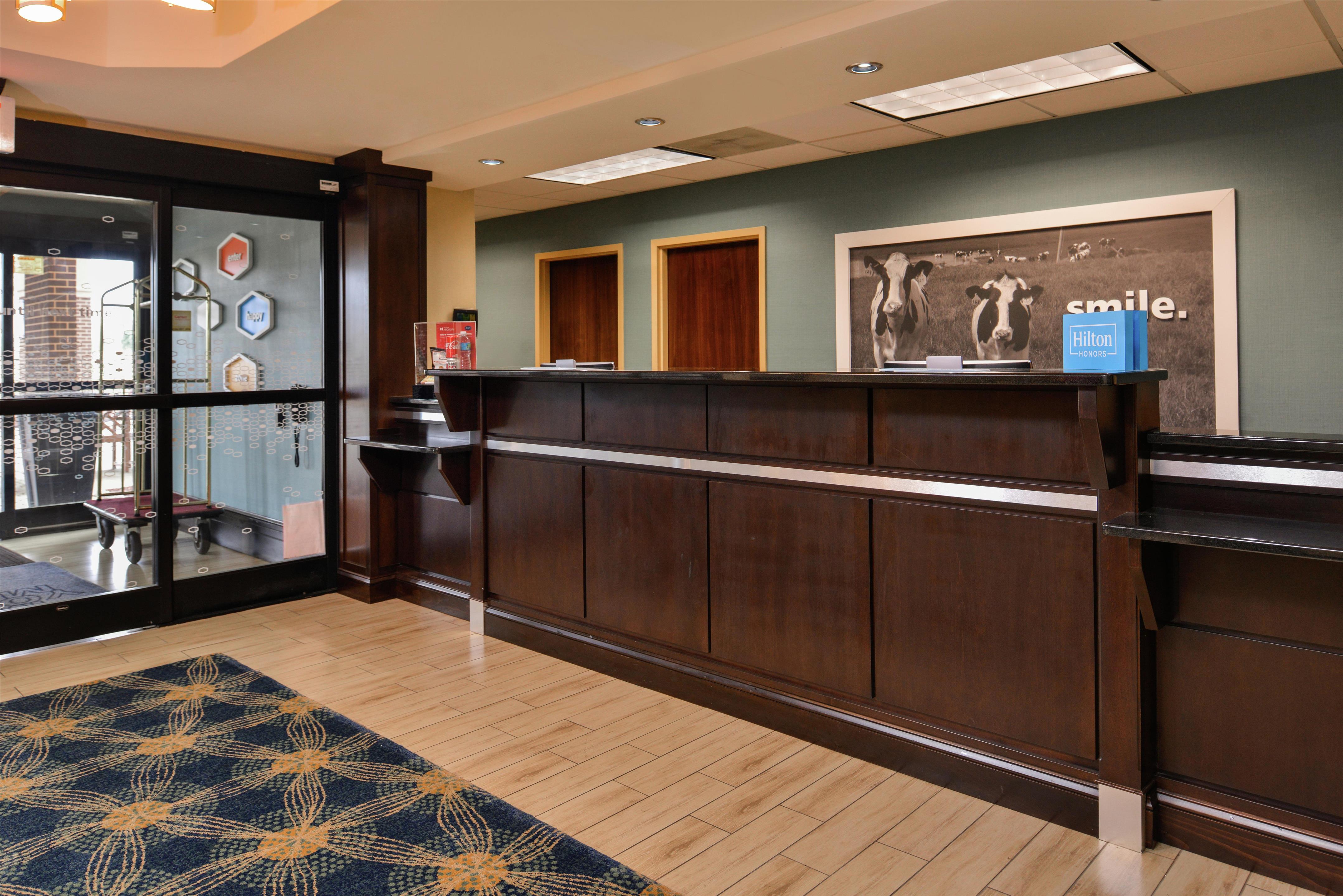 Reception | Hampton Inn Raleigh/Clayton I-40