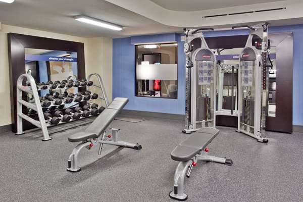 Fitness/ Exercise Room - Hampton Inn & Suites Carrboro