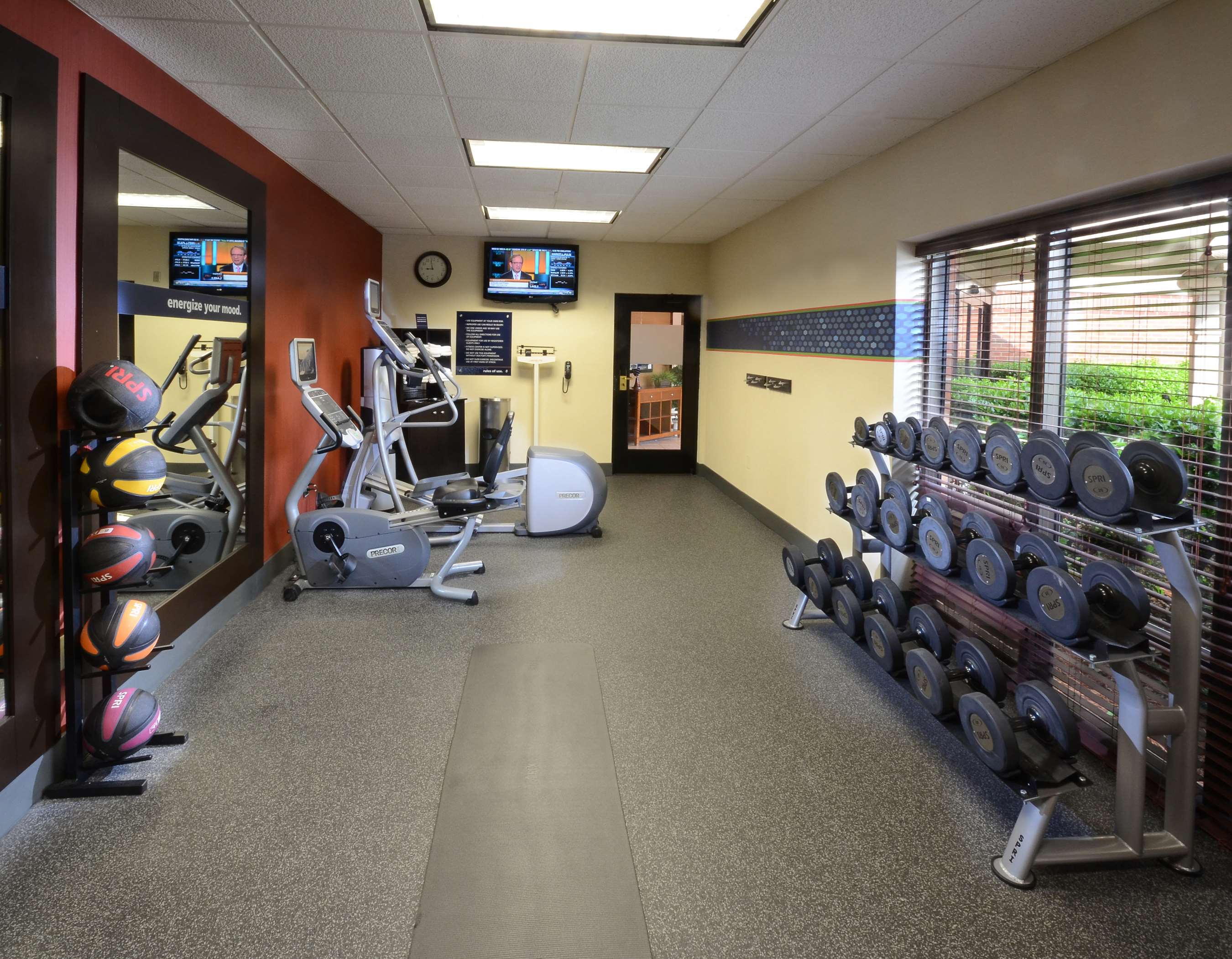 Health club fitness center gym