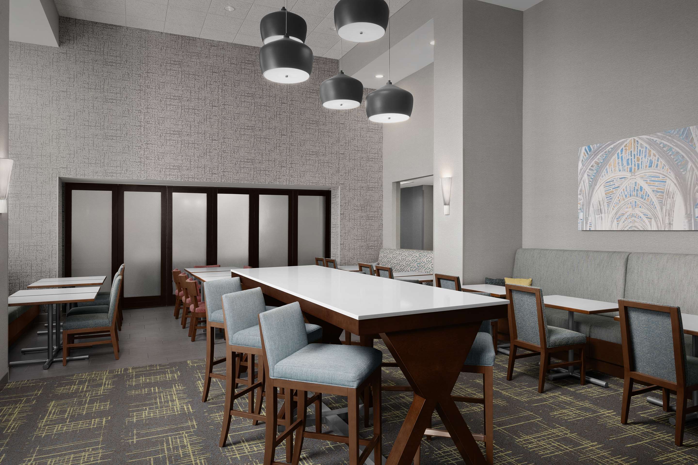 Lobby | Hampton Inn & Suites Durham/North I-85