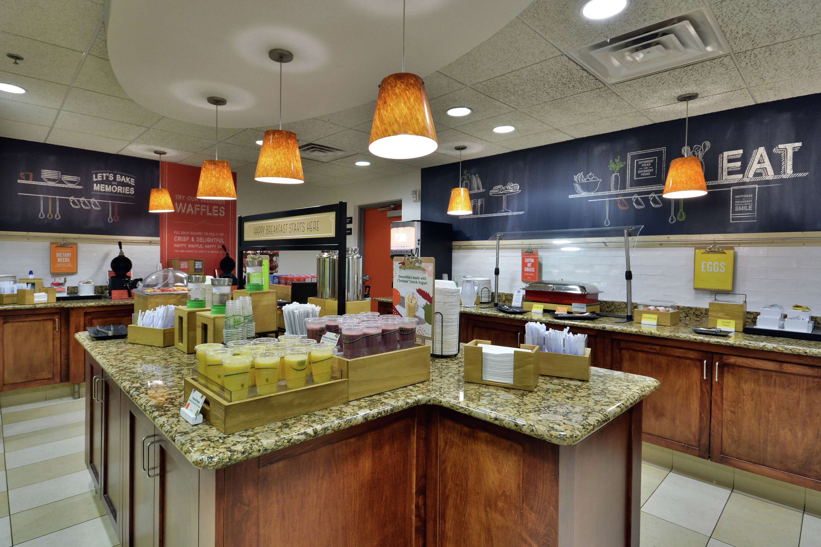 Breakfast Area | Hampton Inn Raleigh / Town Of Wake Forest