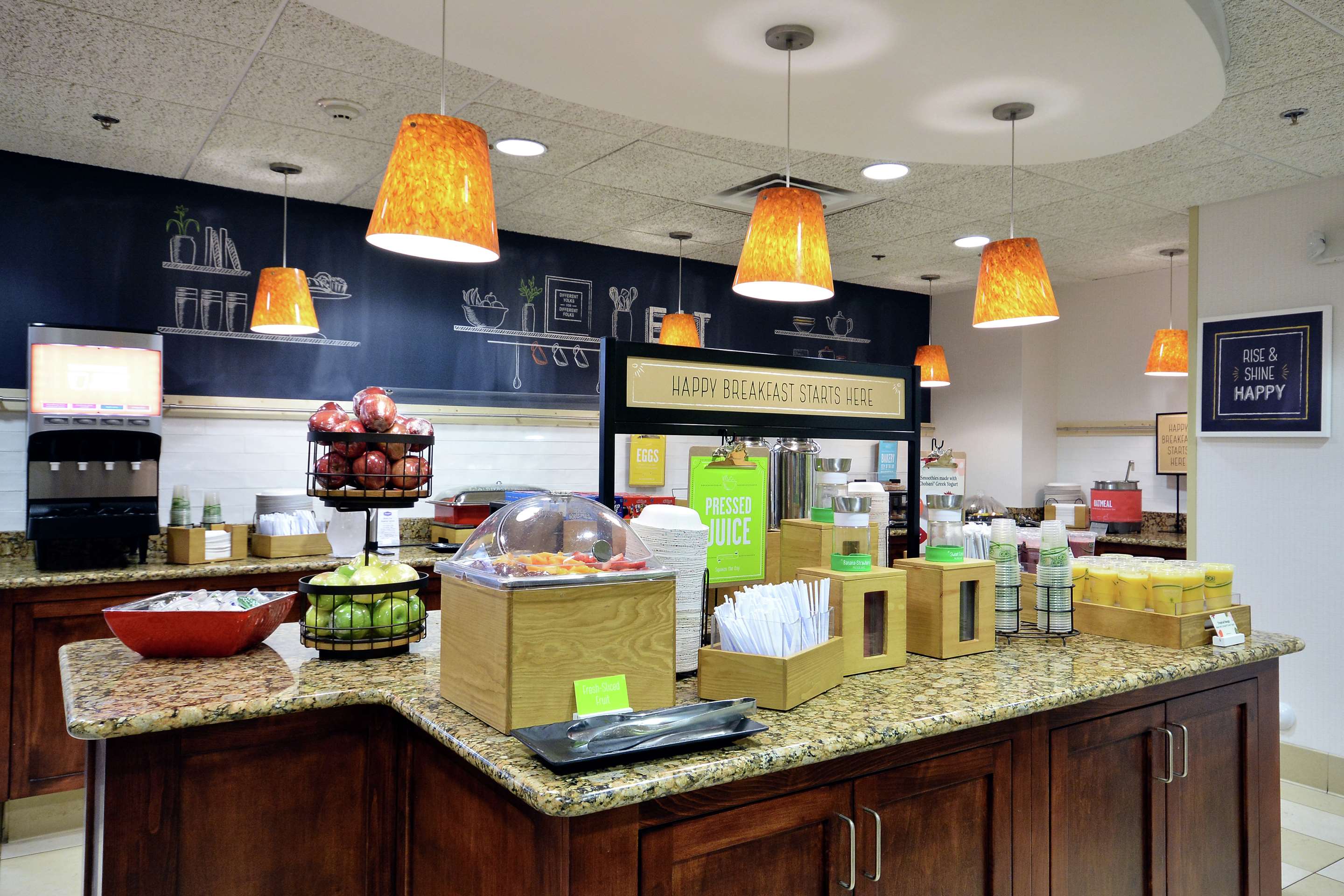 Breakfast Area | Hampton Inn Raleigh / Town Of Wake Forest
