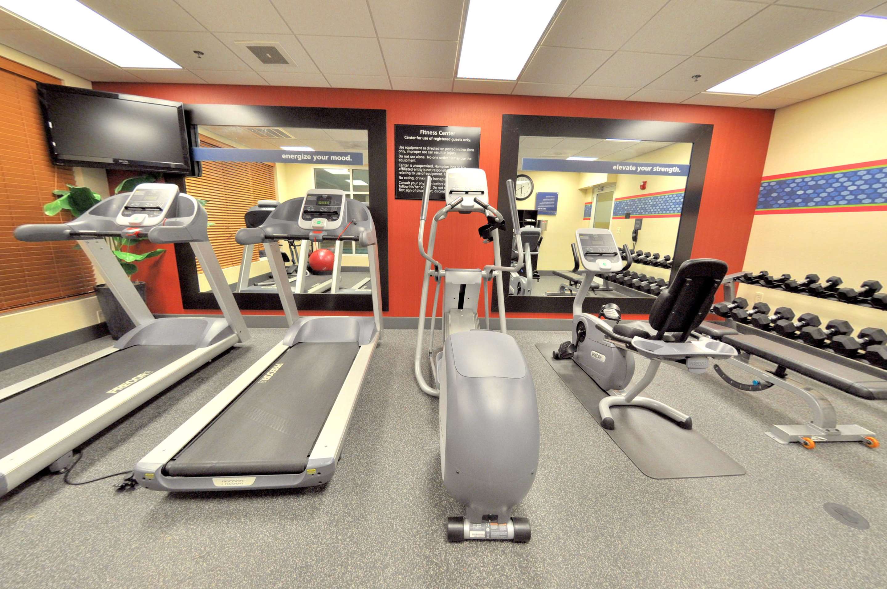 Health club fitness center gym
