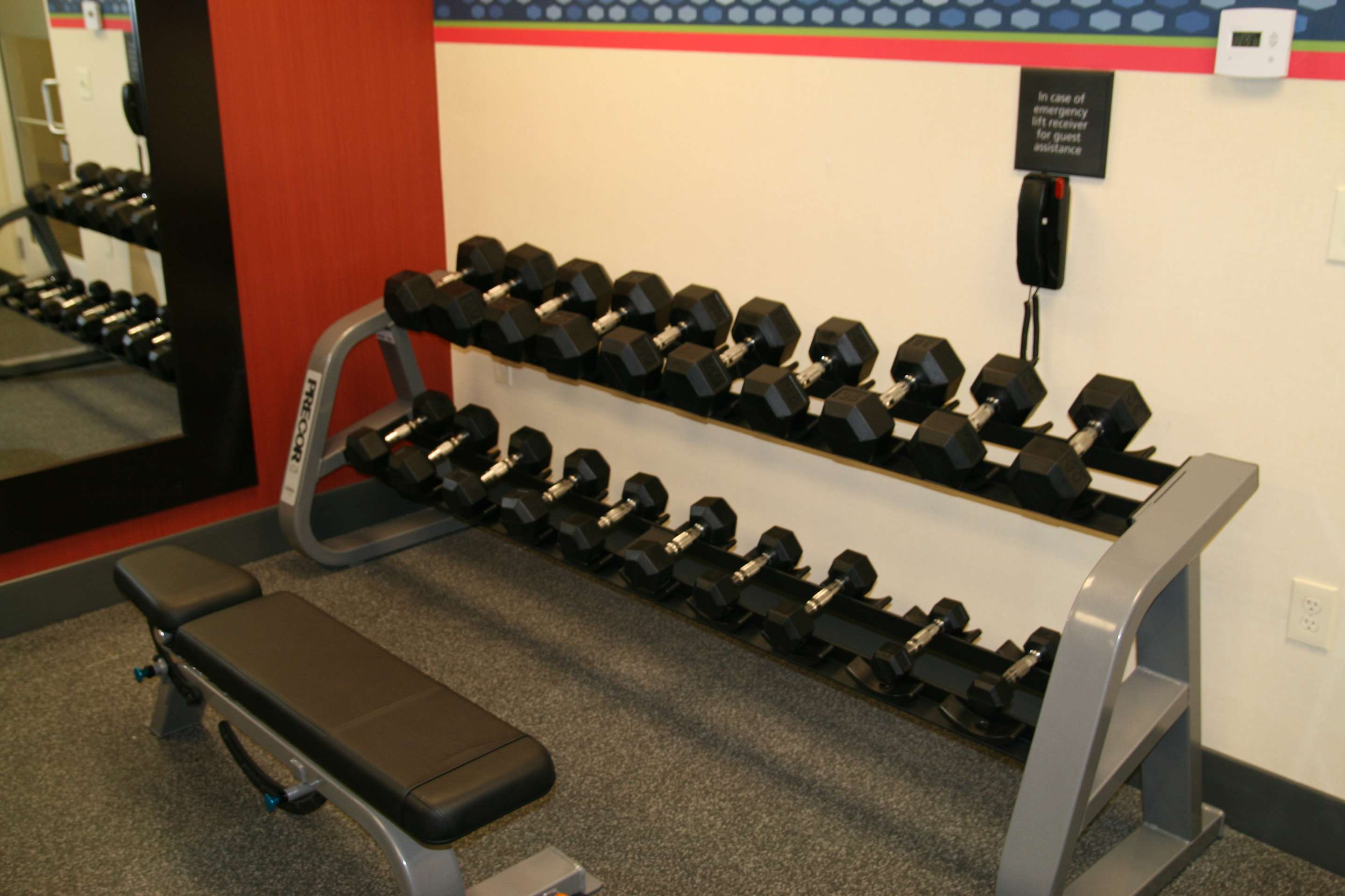 Health club fitness center gym