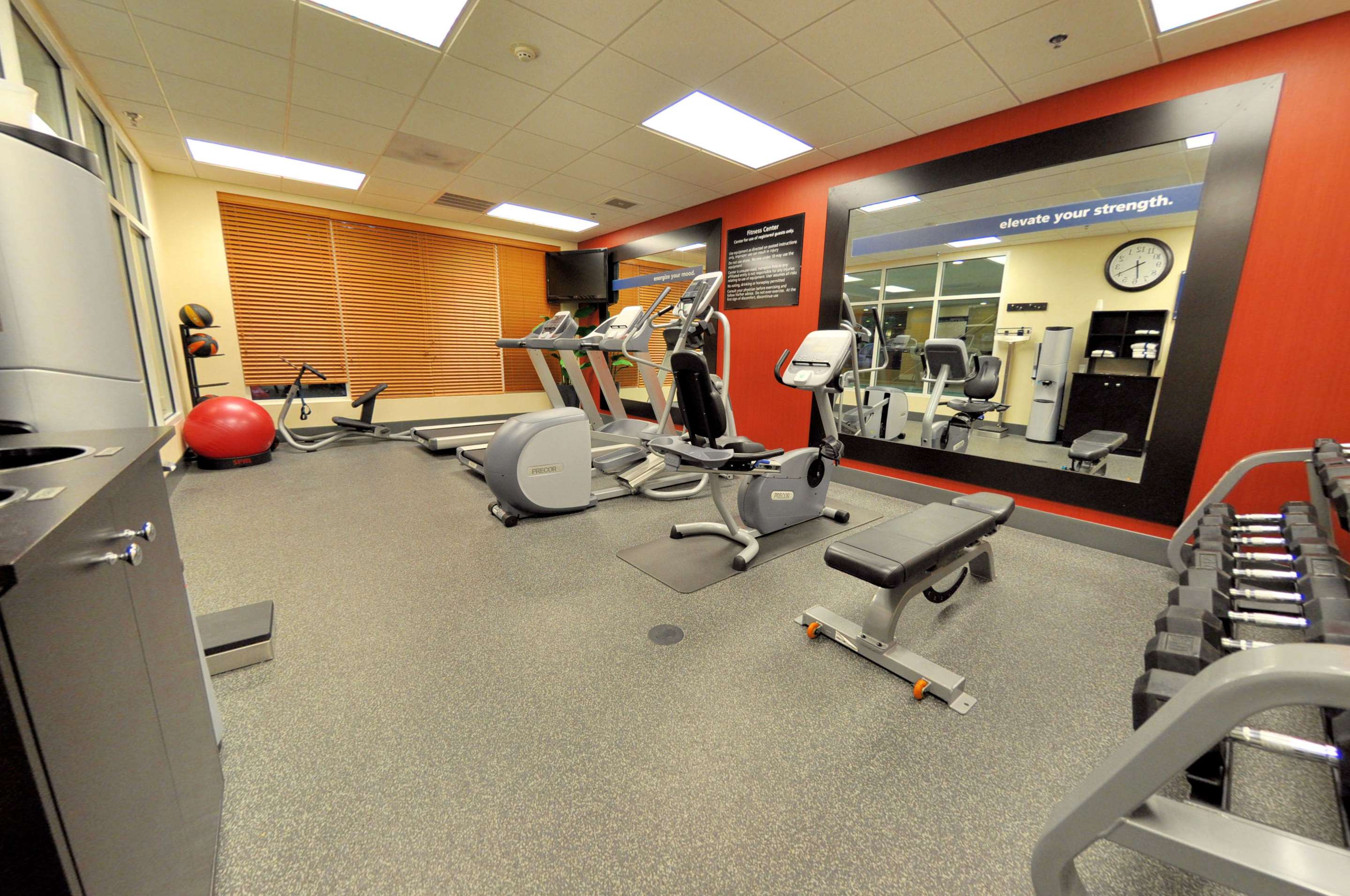 Health club fitness center gym