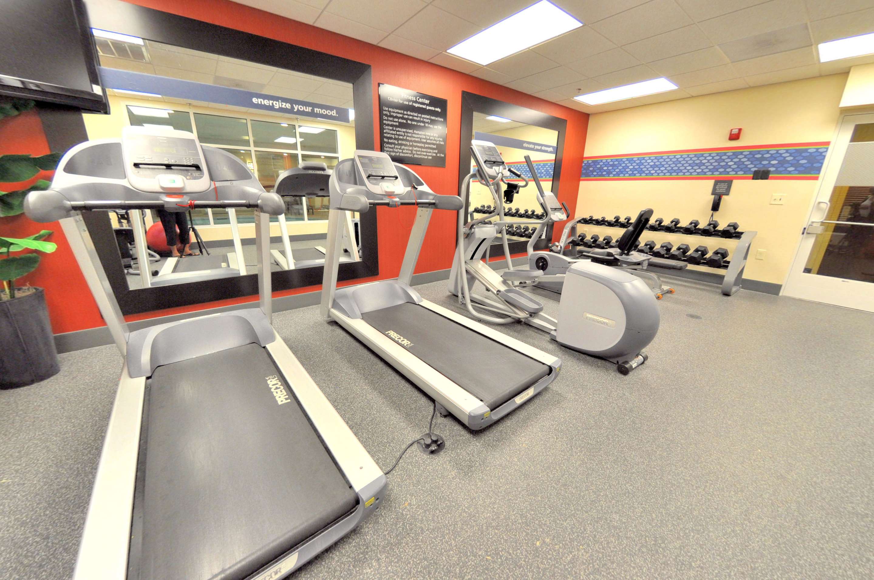 Health club fitness center gym