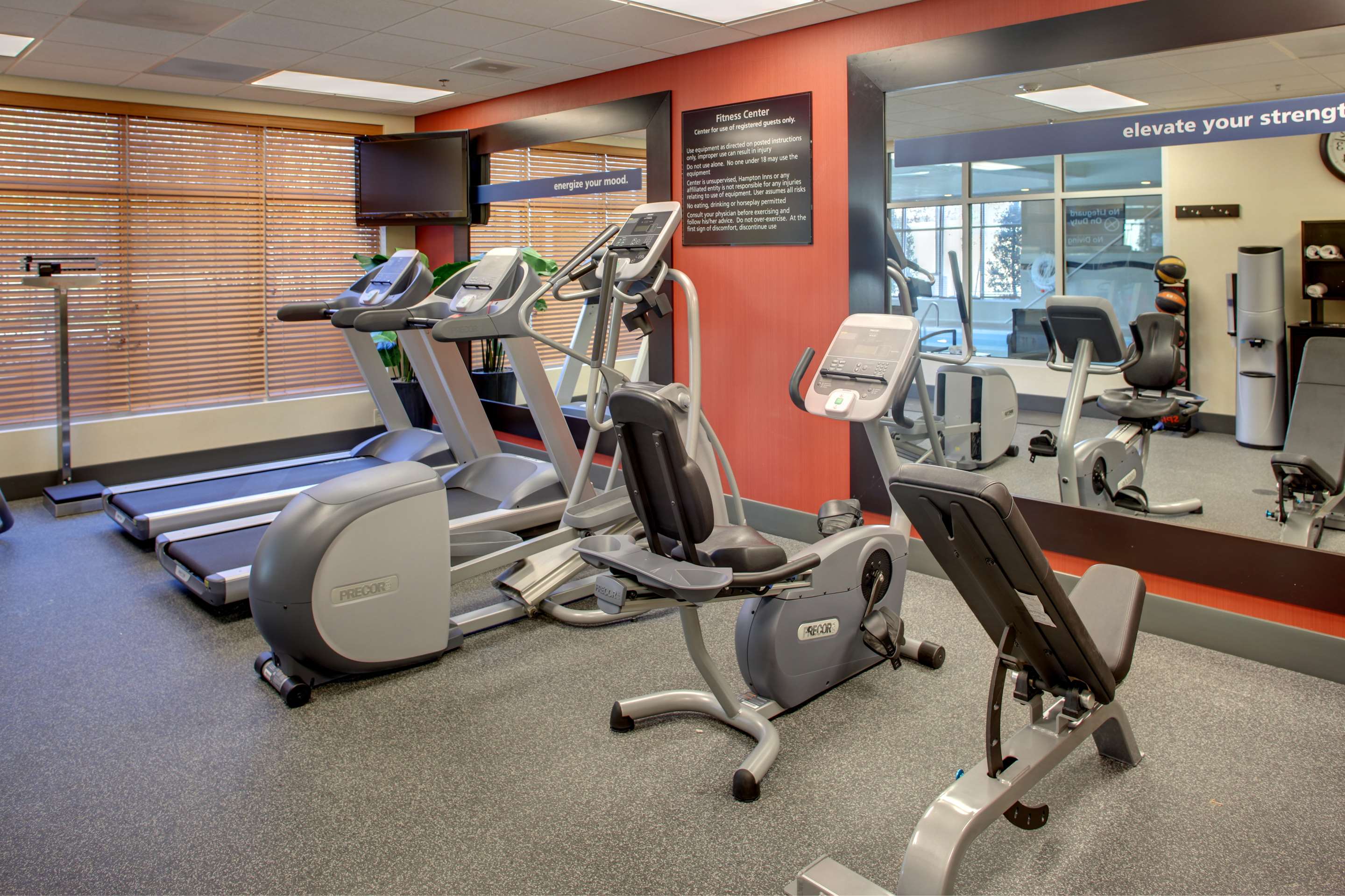 Health club fitness center gym