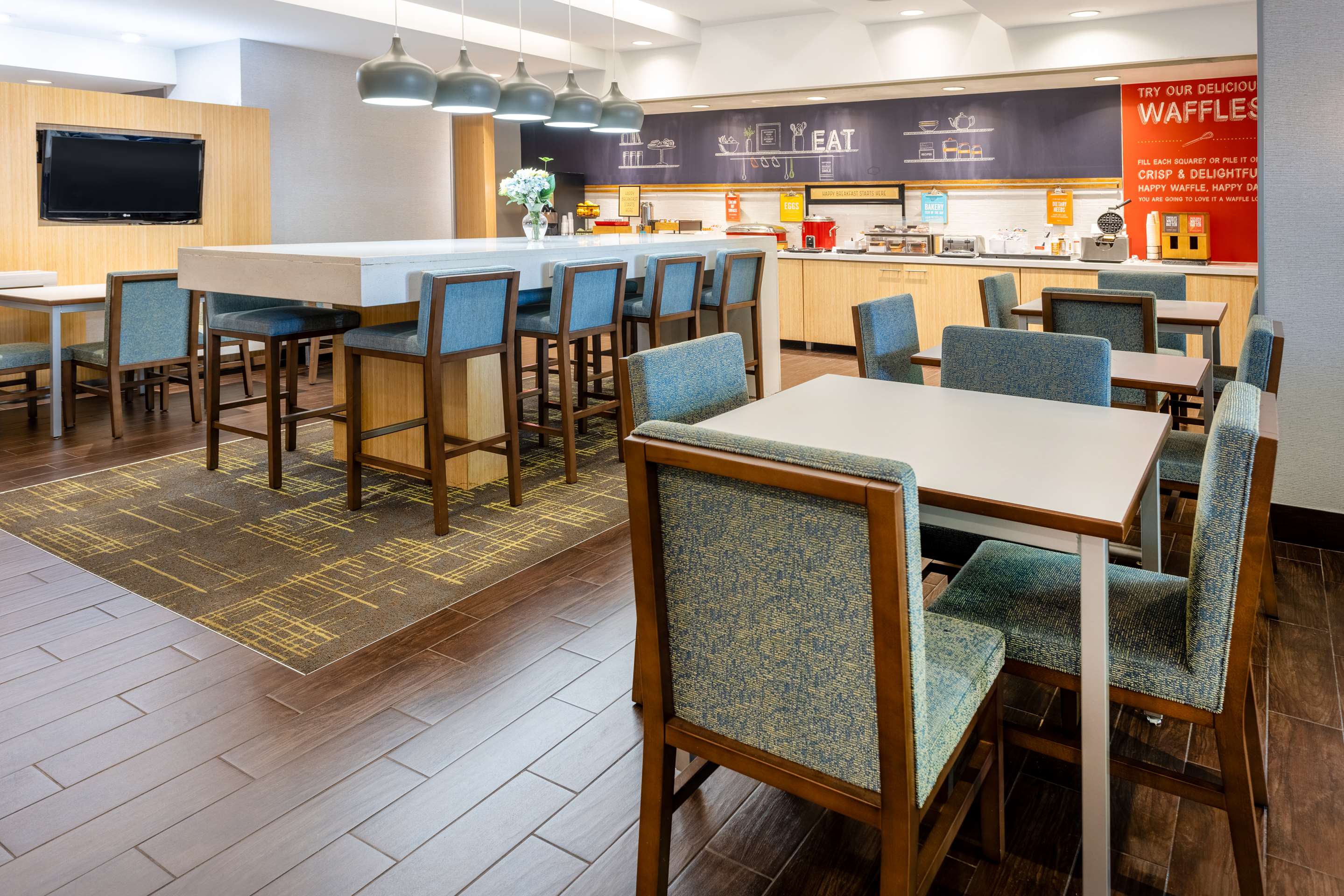 Breakfast Area | Hampton Inn Richmond-Southwest-Hull Street