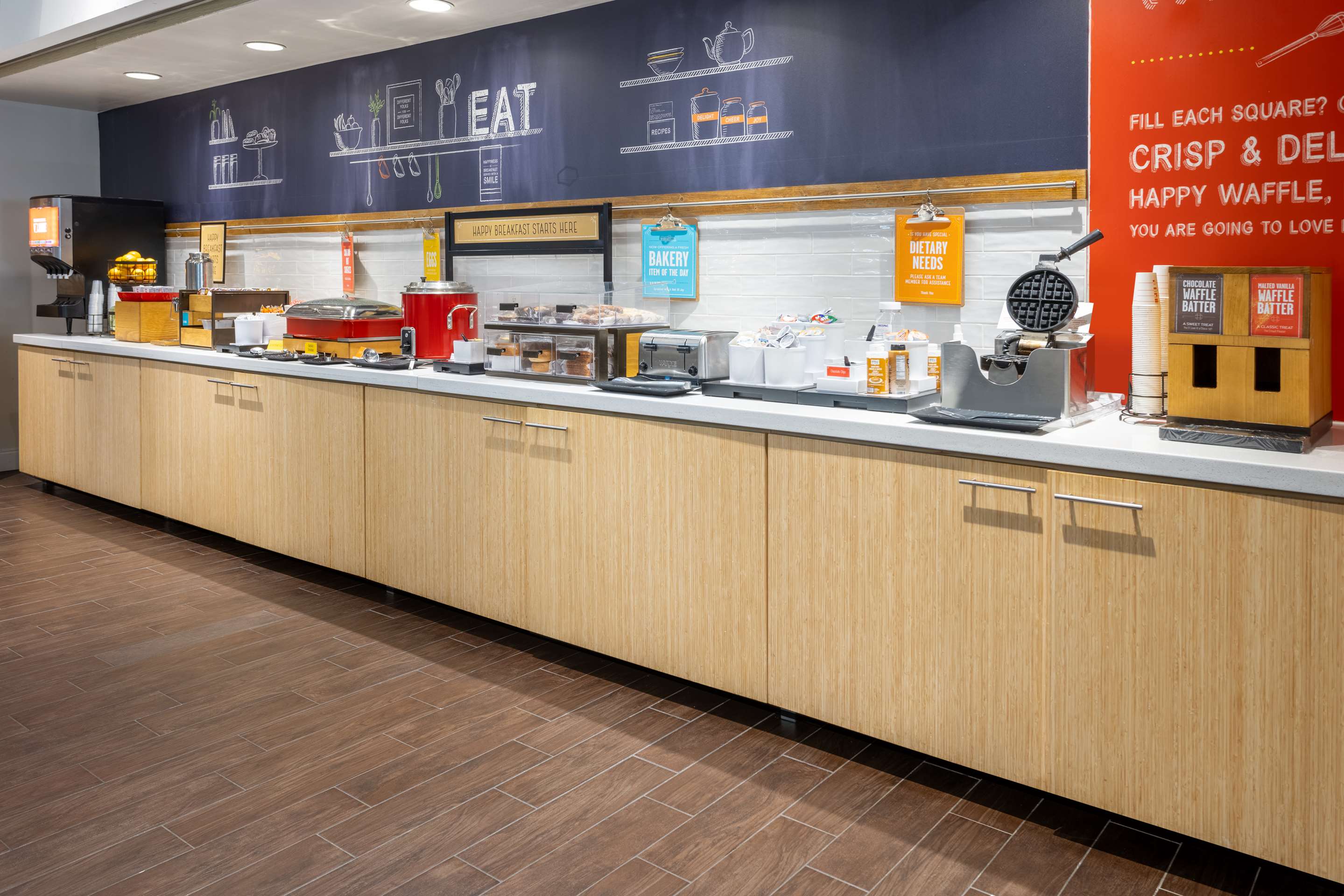Breakfast Area | Hampton Inn Richmond-SW Hull Street