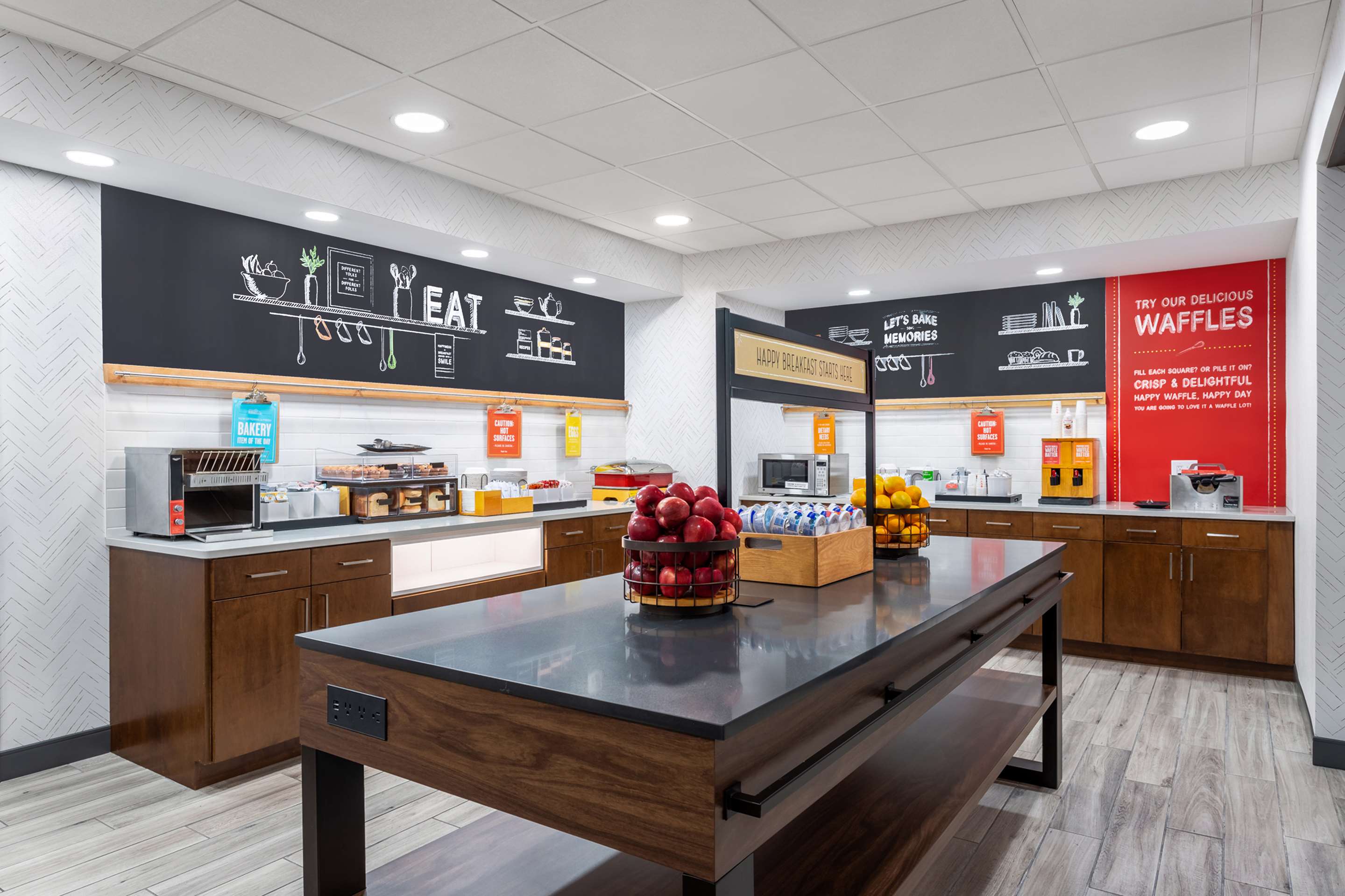 Breakfast Area | Hampton Inn & Suites Richmond, IN