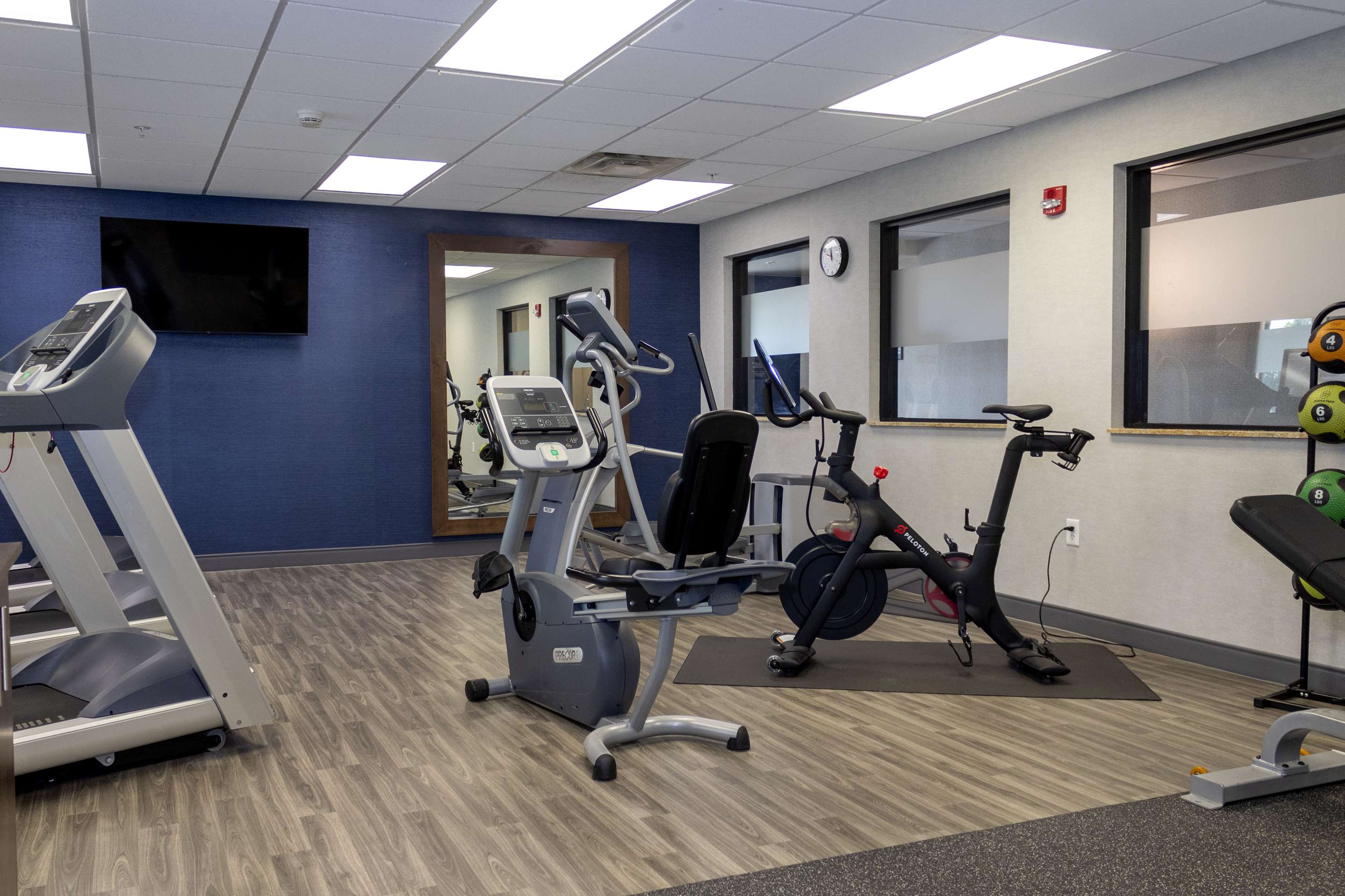 Health club fitness center gym