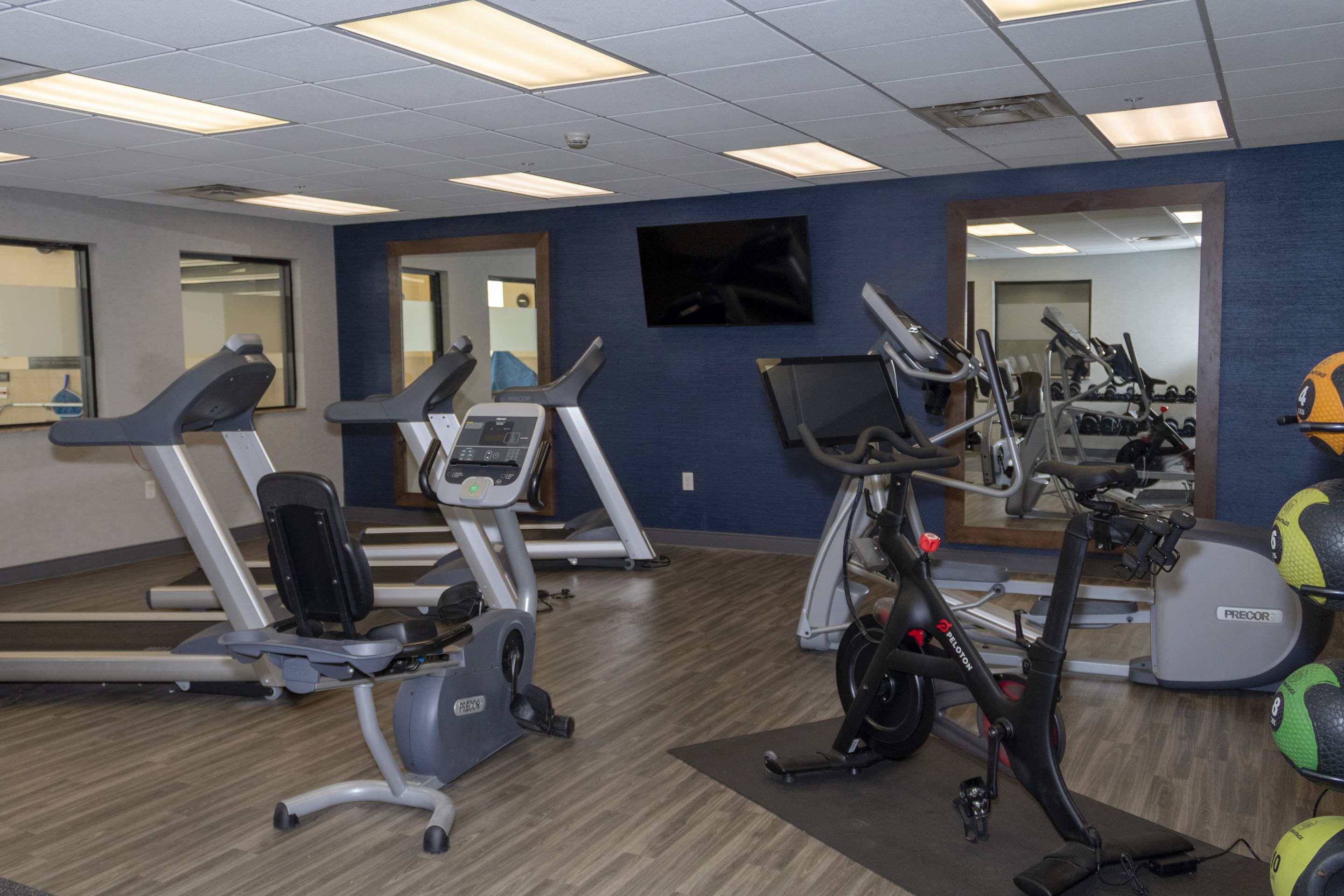 Health club fitness center gym