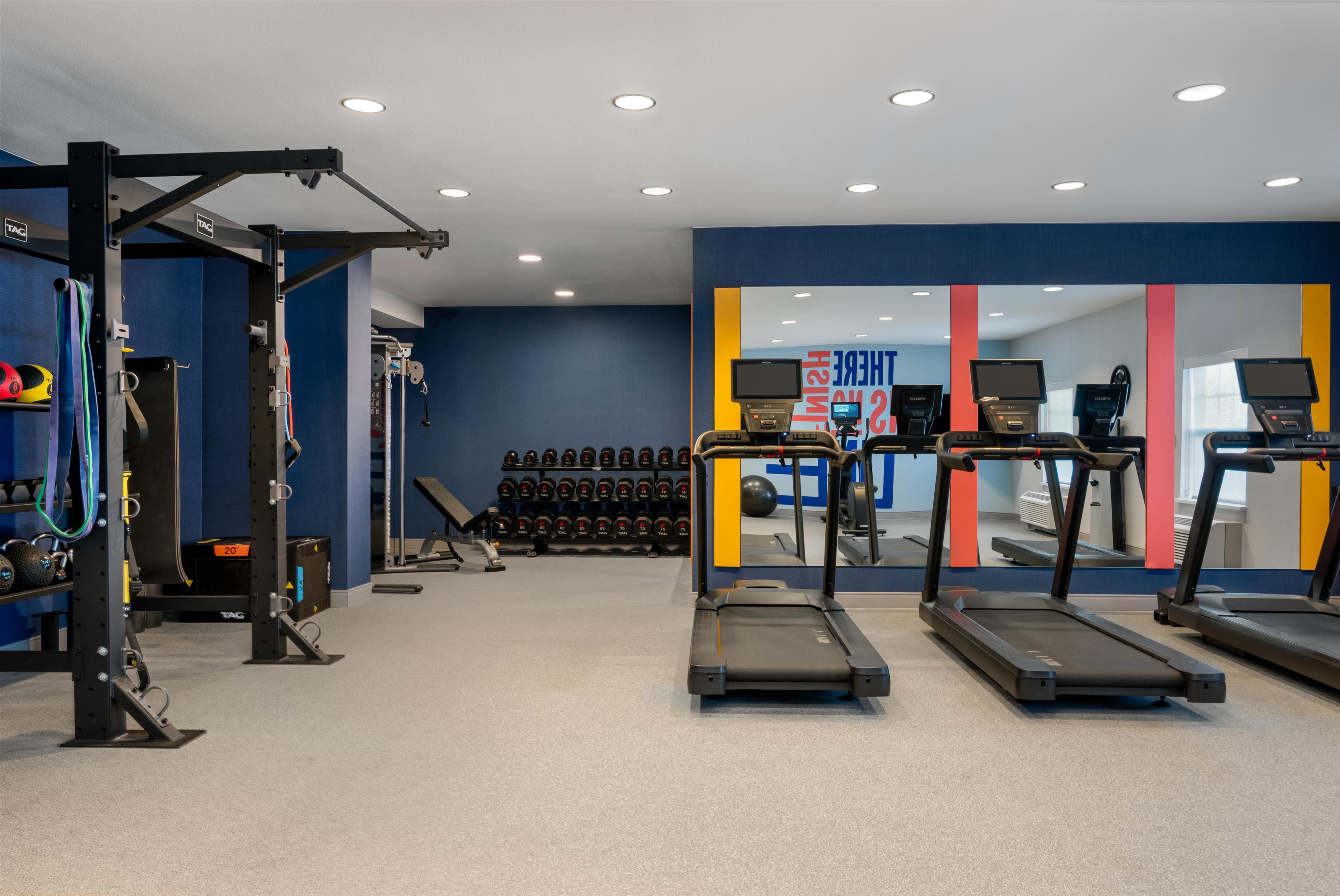 Health club fitness center gym