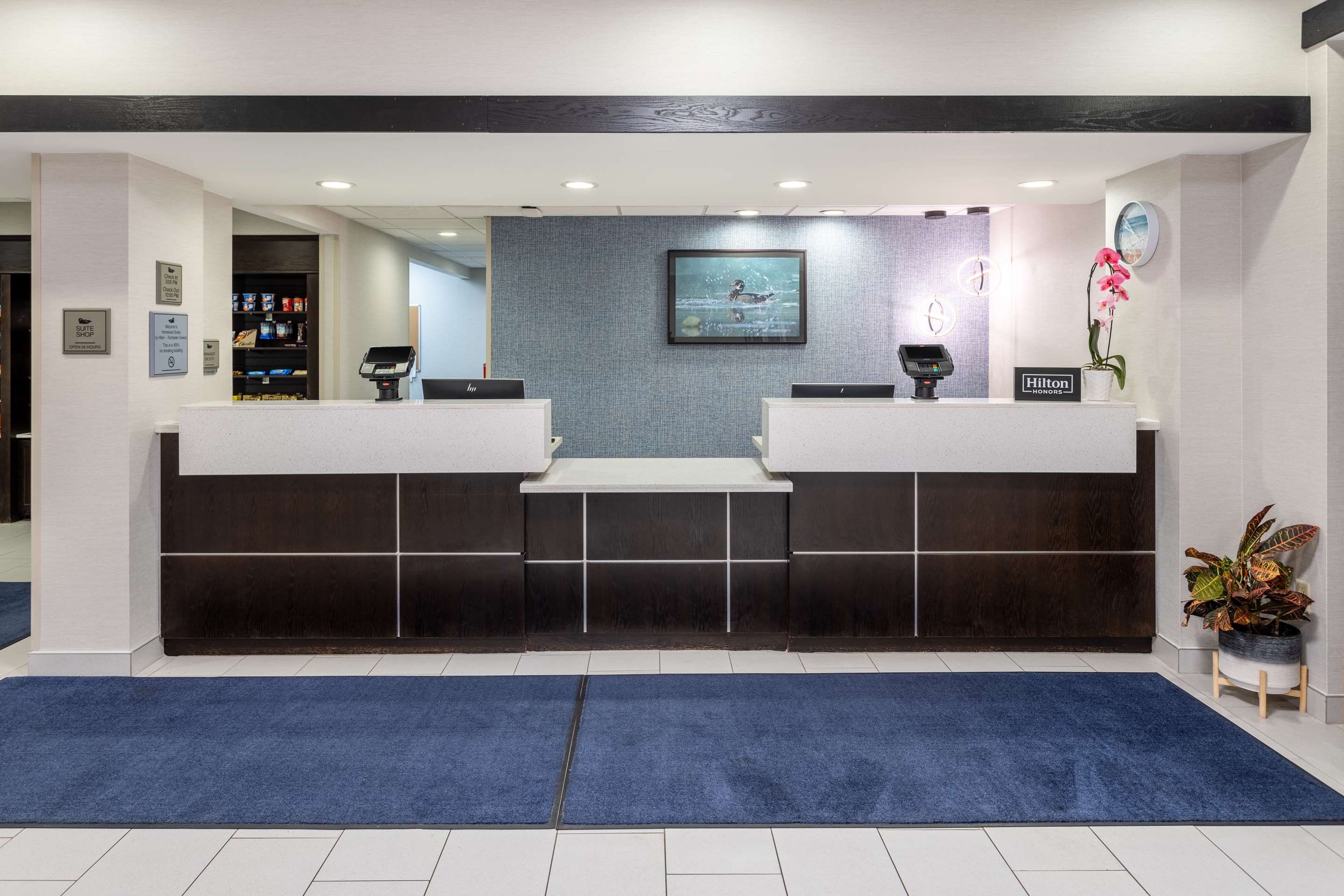 Lobby | Homewood Suites by Hilton Rochester/Greece, NY