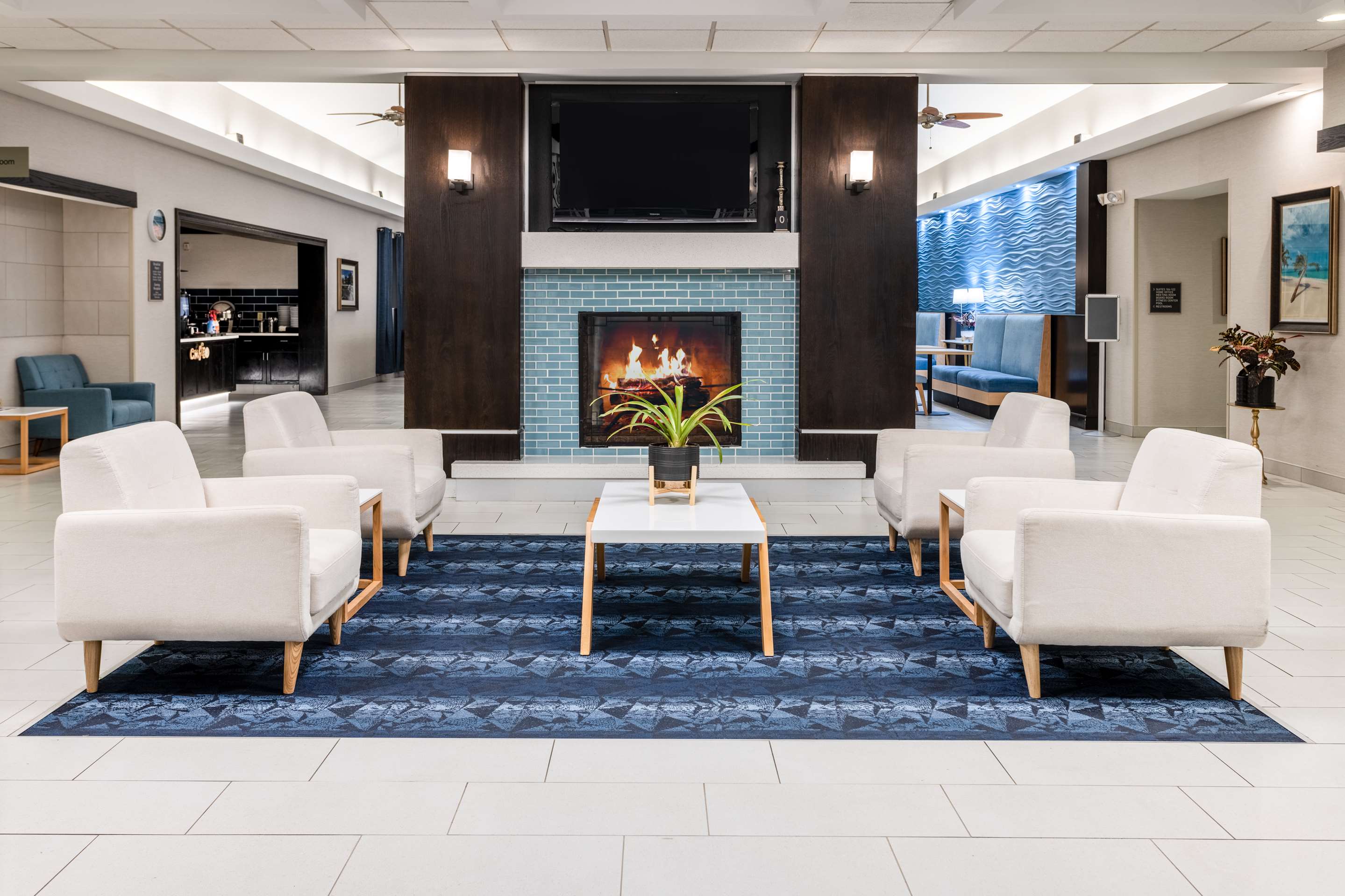 Lobby | Homewood Suites by Hilton Rochester/Greece, NY