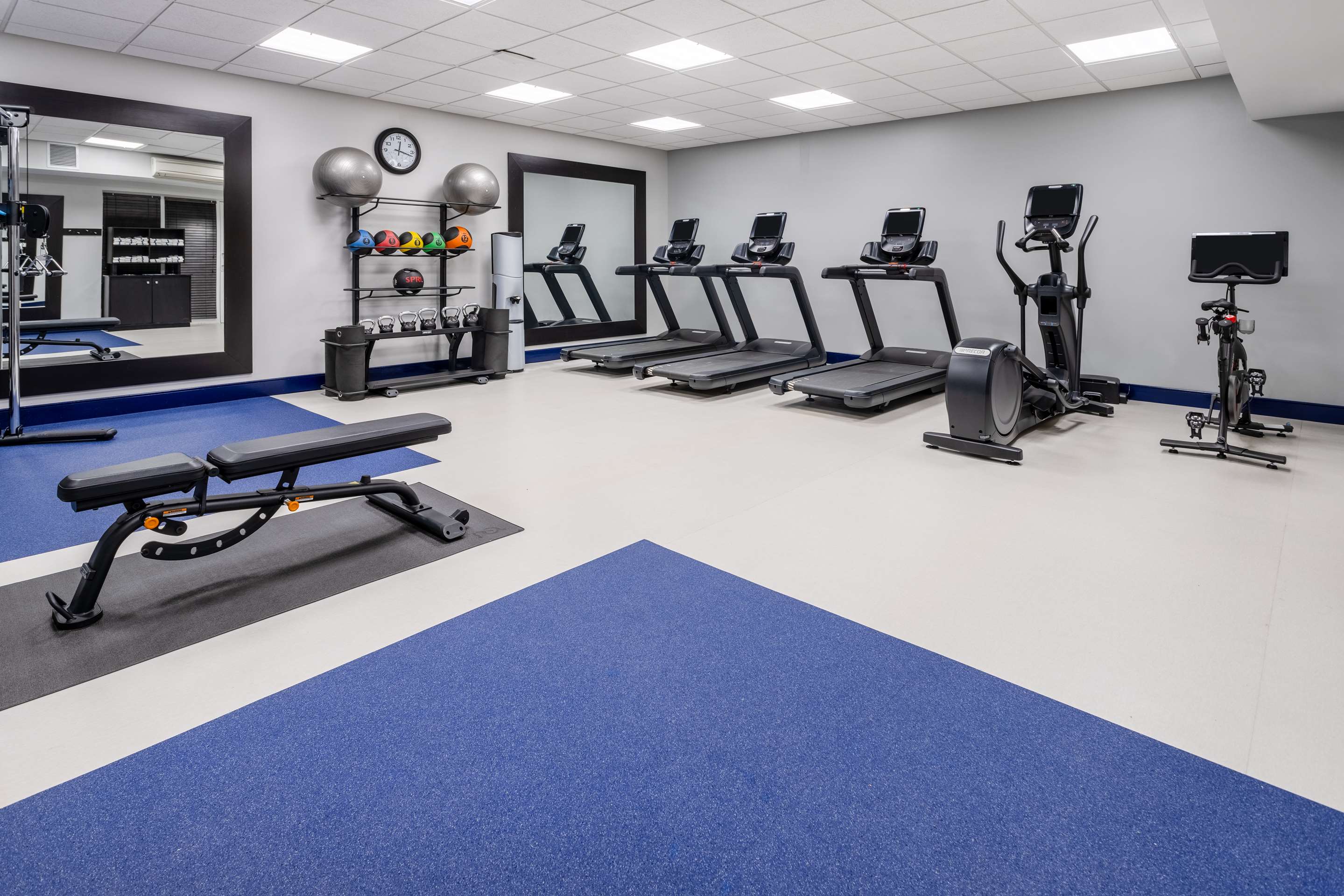 Health club fitness center gym | Homewood Suites by Hilton Rochester/Greece, NY