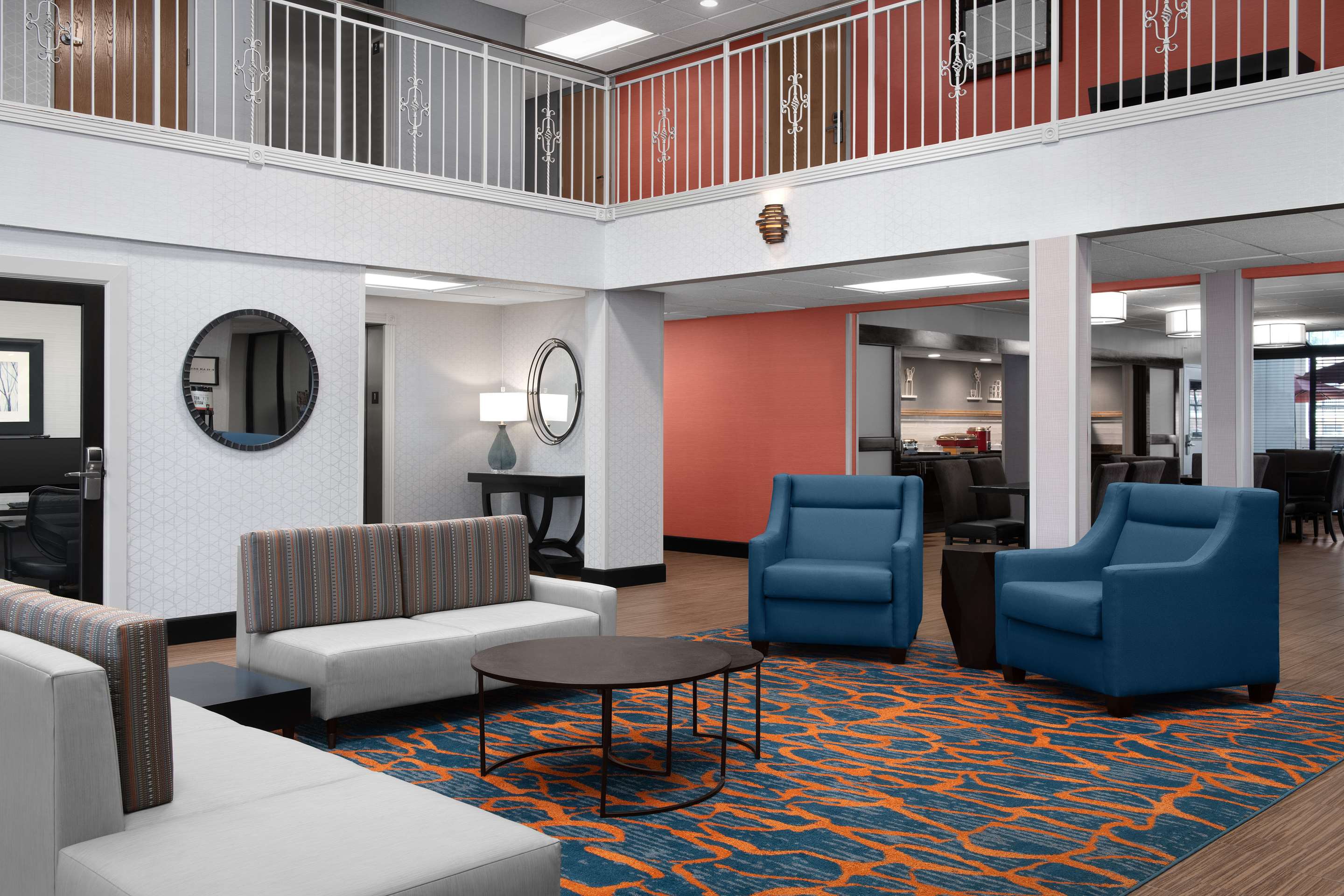 Lobby | Hampton Inn Russellville