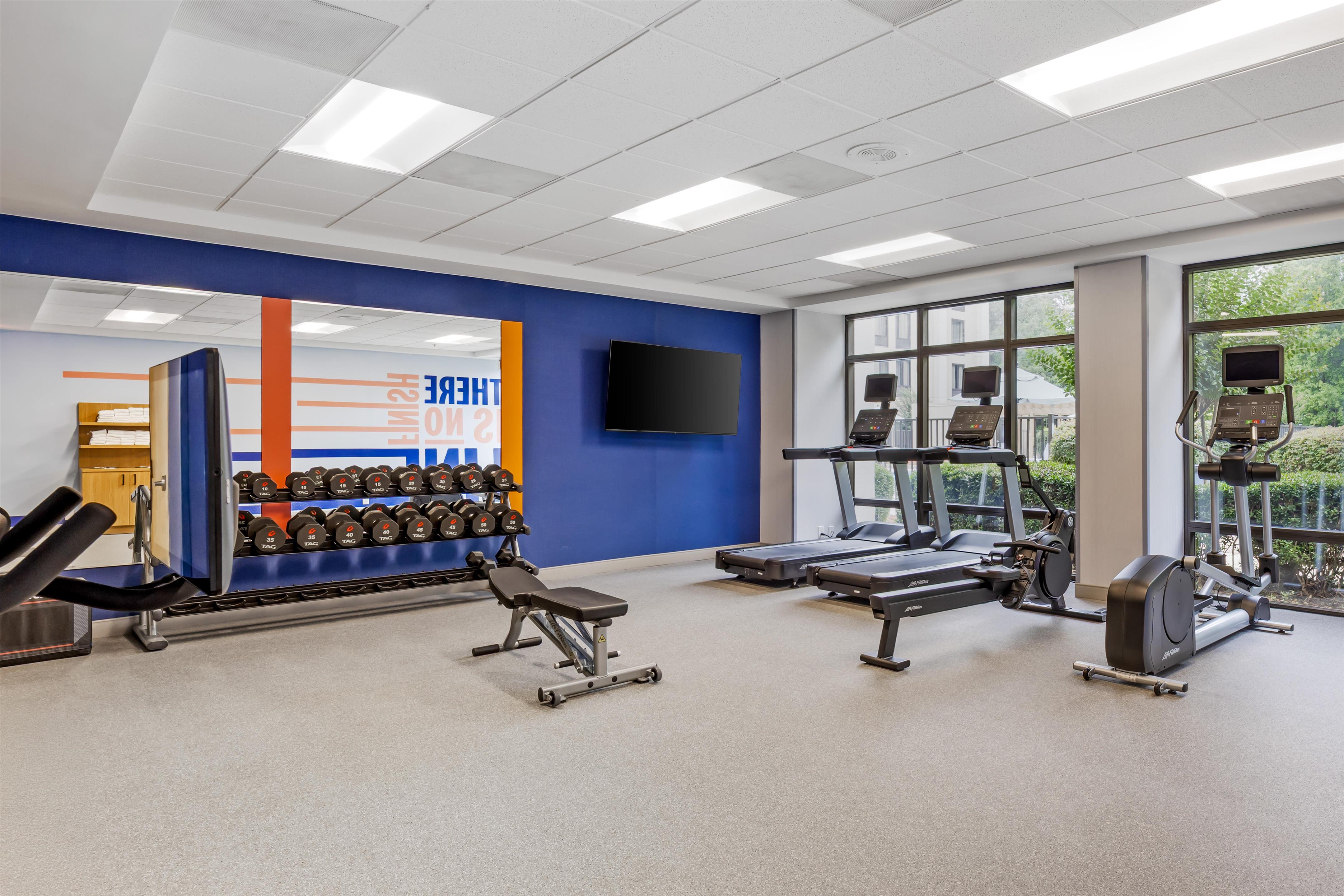 Health club fitness center gym | Hampton Inn Rocky Mount