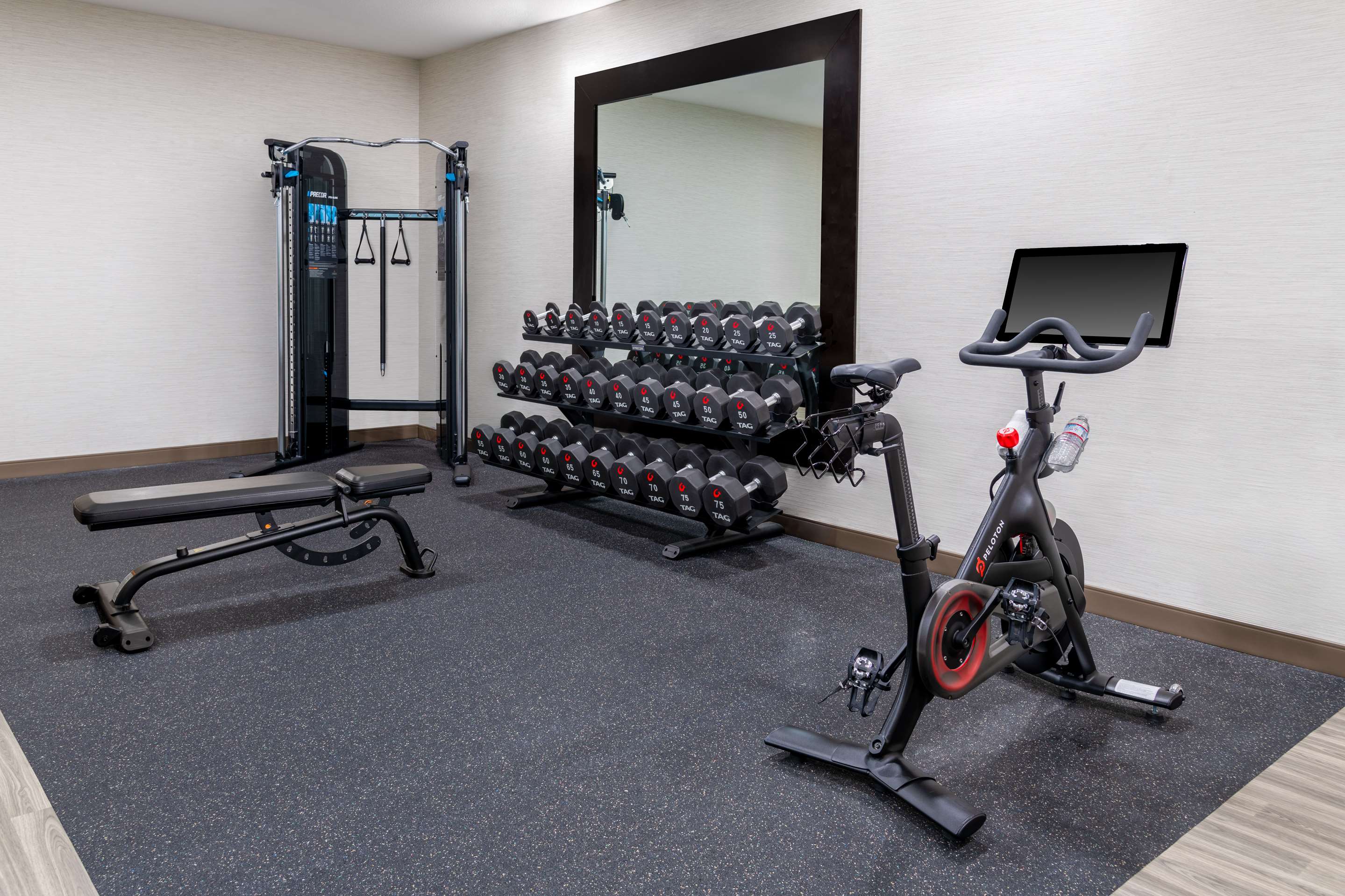 Health club fitness center gym | Hampton Inn & Suites Sacramento-Cal Expo