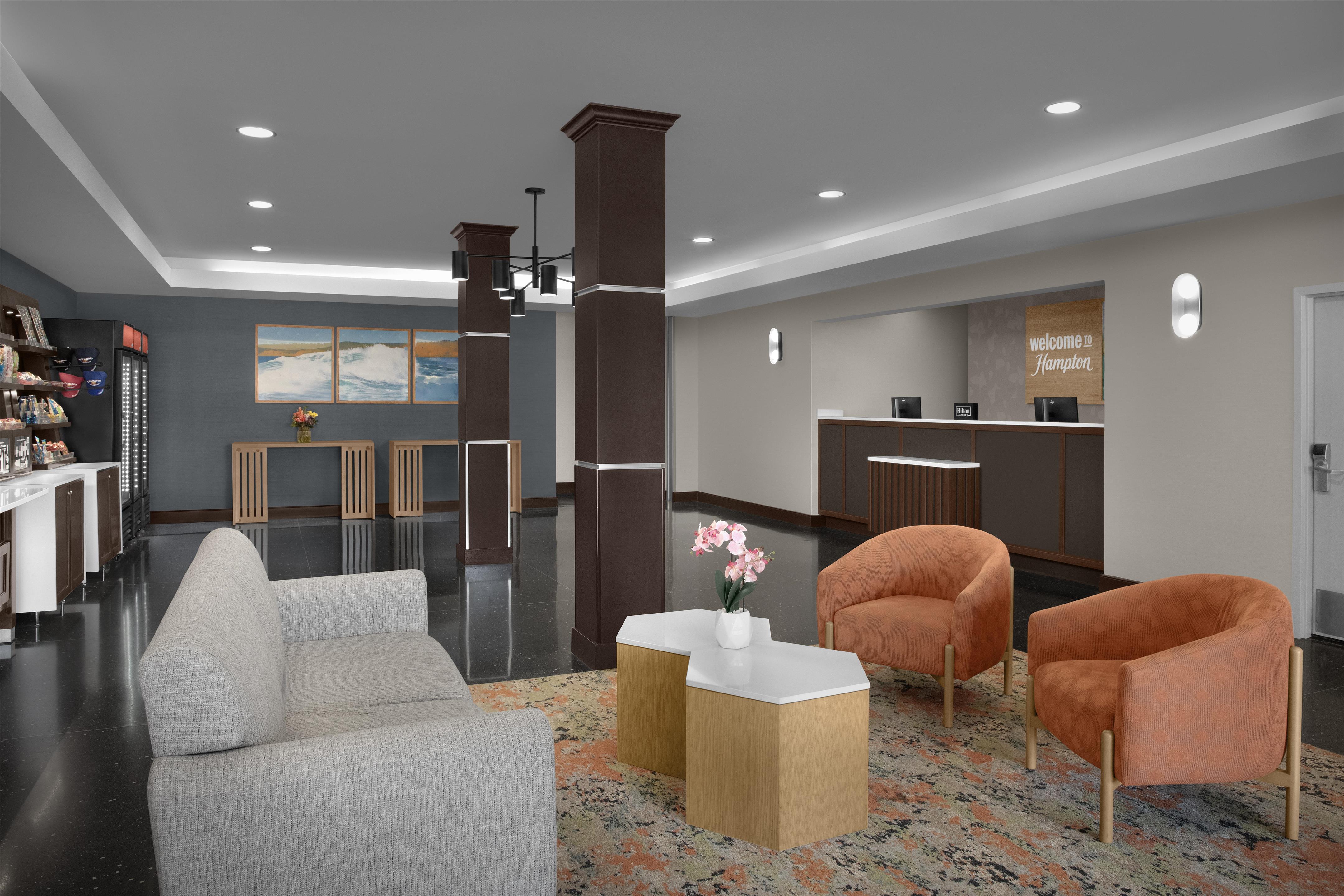 Lobby | Hampton Inn San Diego-Downtown