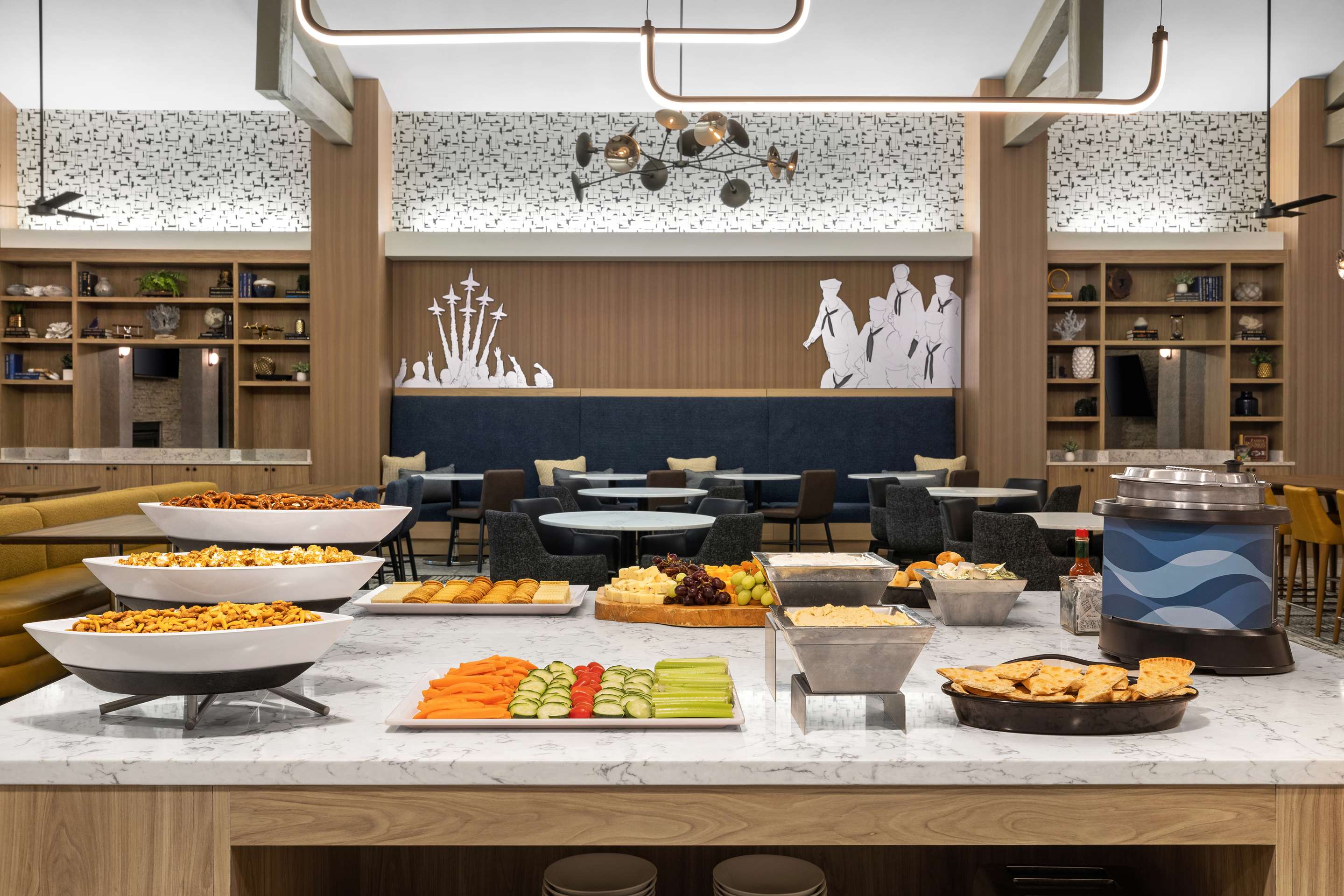 Restaurant | Homewood Suites by Hilton San Diego Airport/Liberty Station